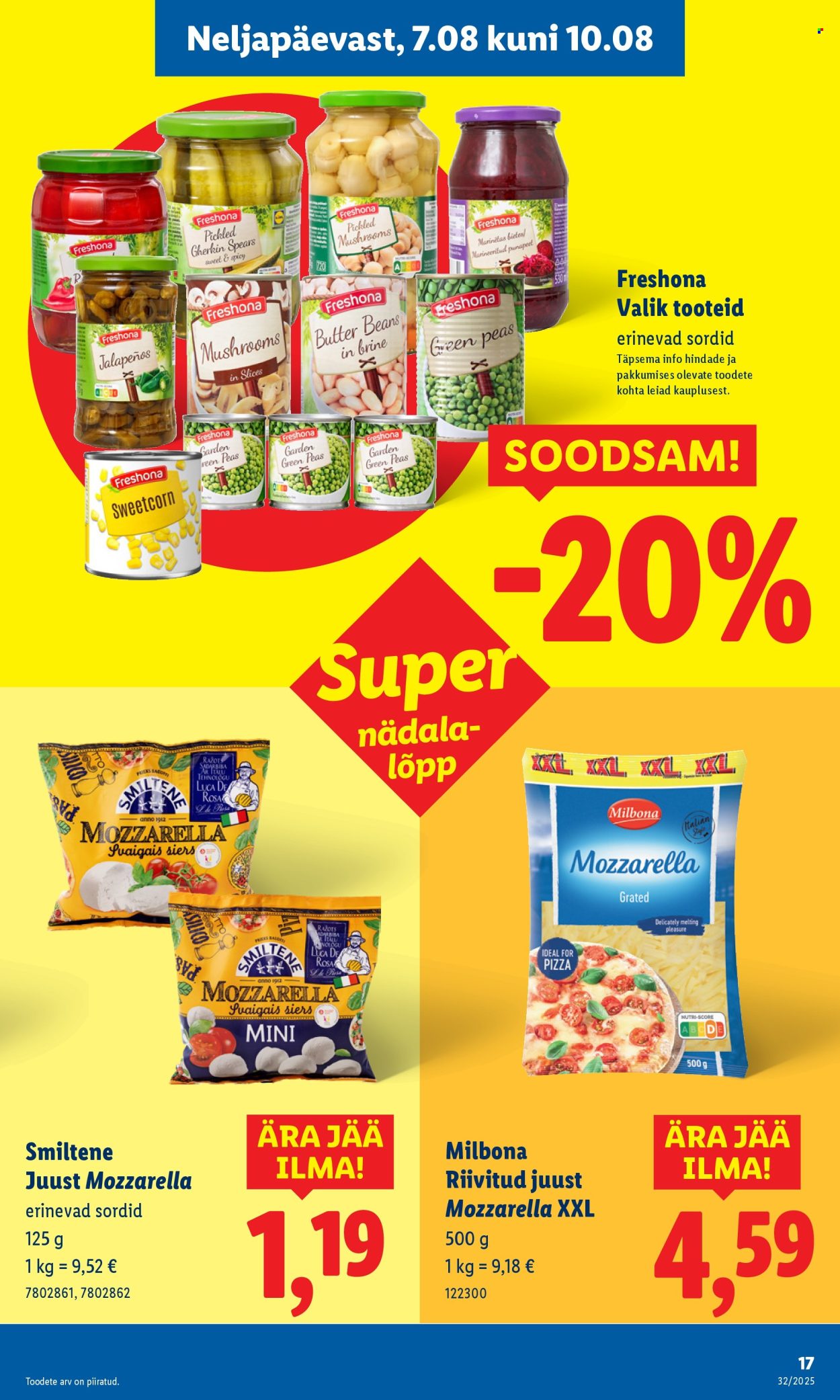 Lidl kliendileht - 07.08.2025 - 10.08.2025. Lehekülg 17