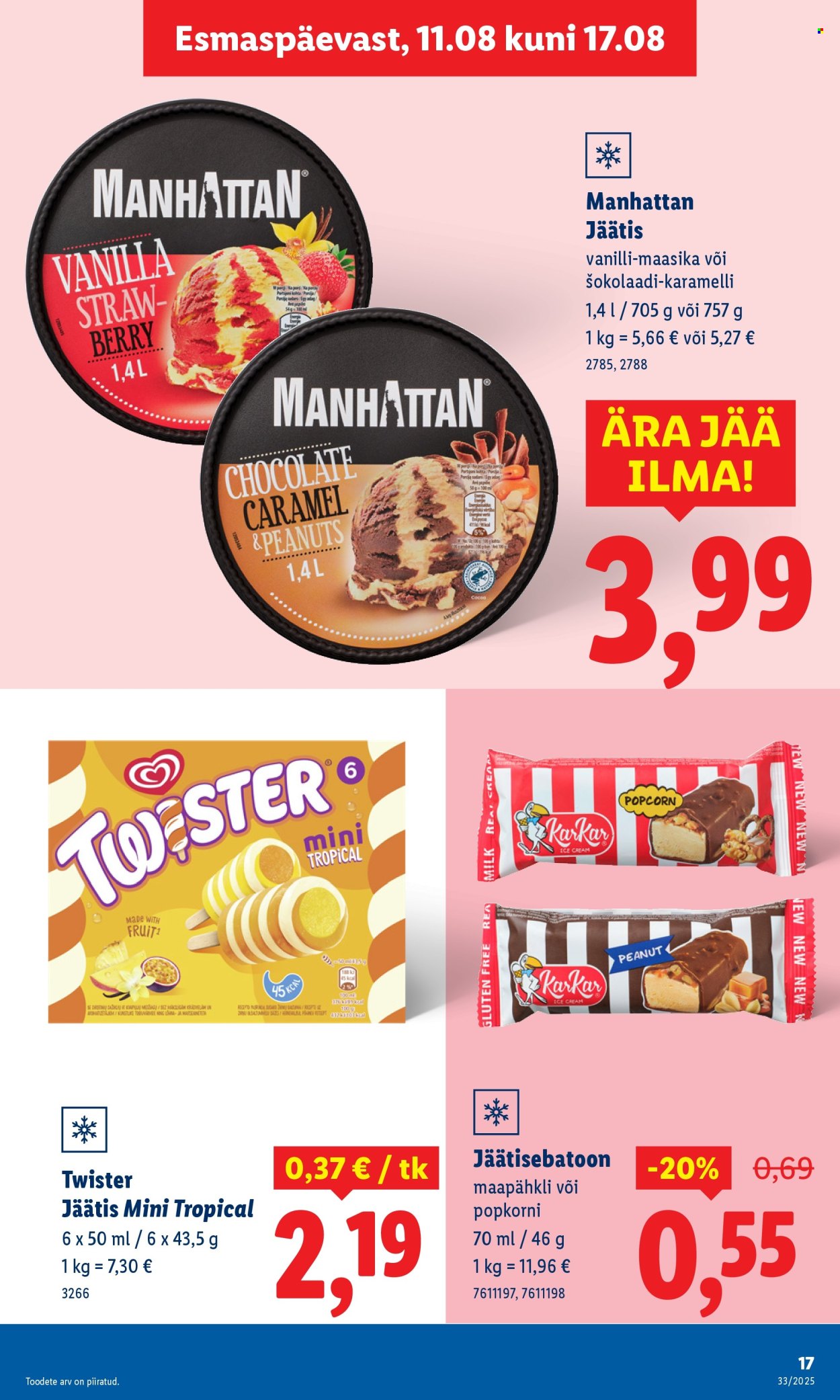 Lidl kliendileht - 11.08.2025 - 17.08.2025. Lehekülg 17