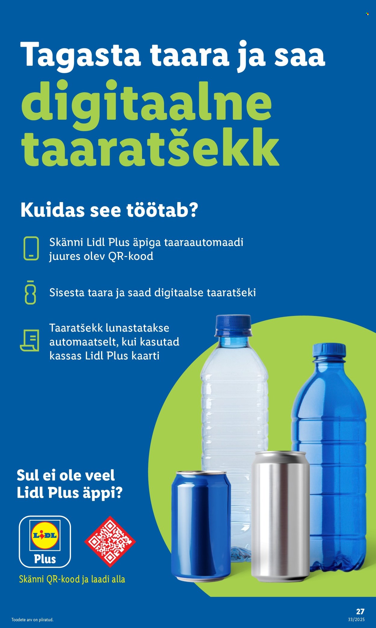 Lidl kliendileht - 11.08.2025 - 17.08.2025. Lehekülg 27