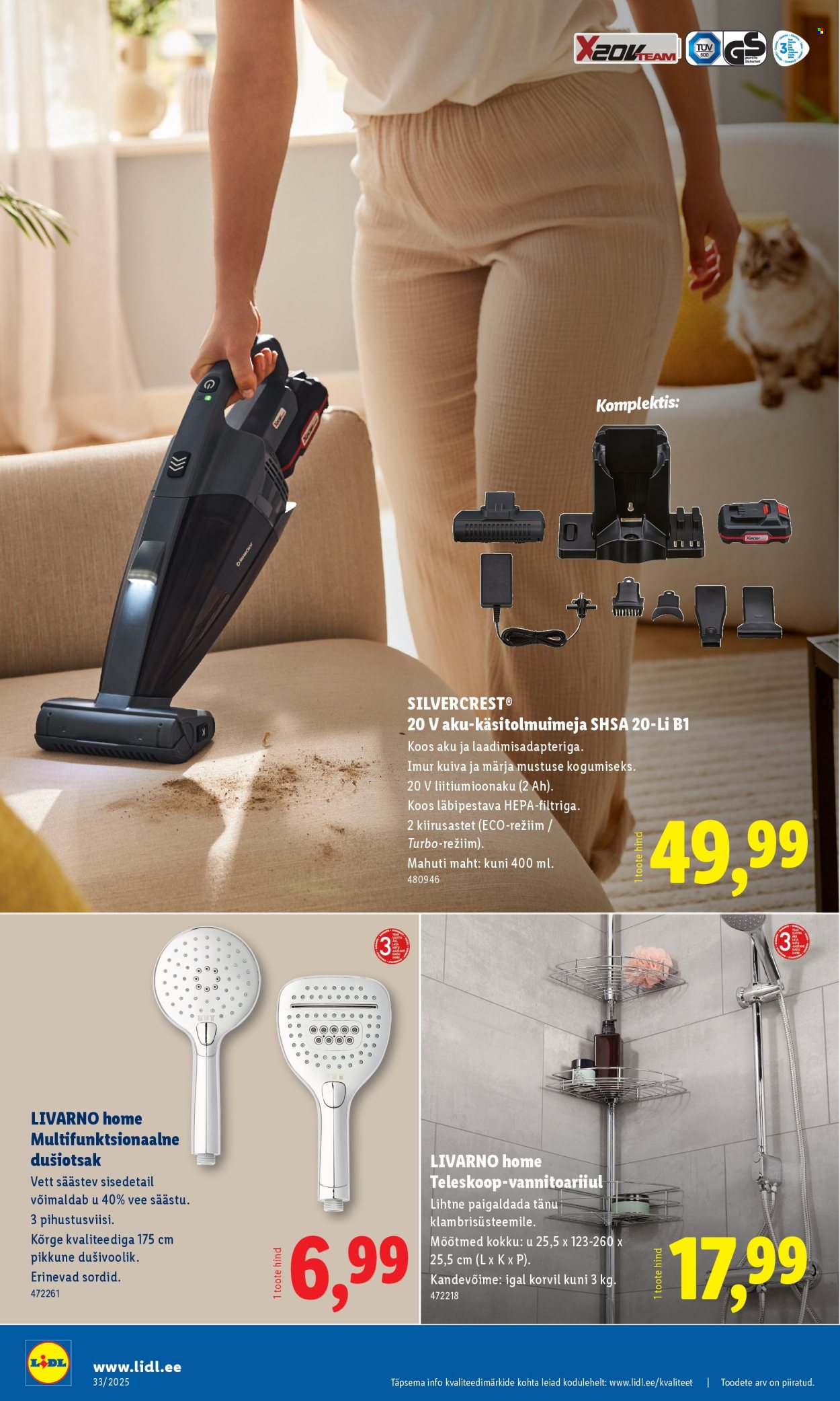 Lidl kliendileht - 11.08.2025 - 17.08.2025. Lehekülg 50