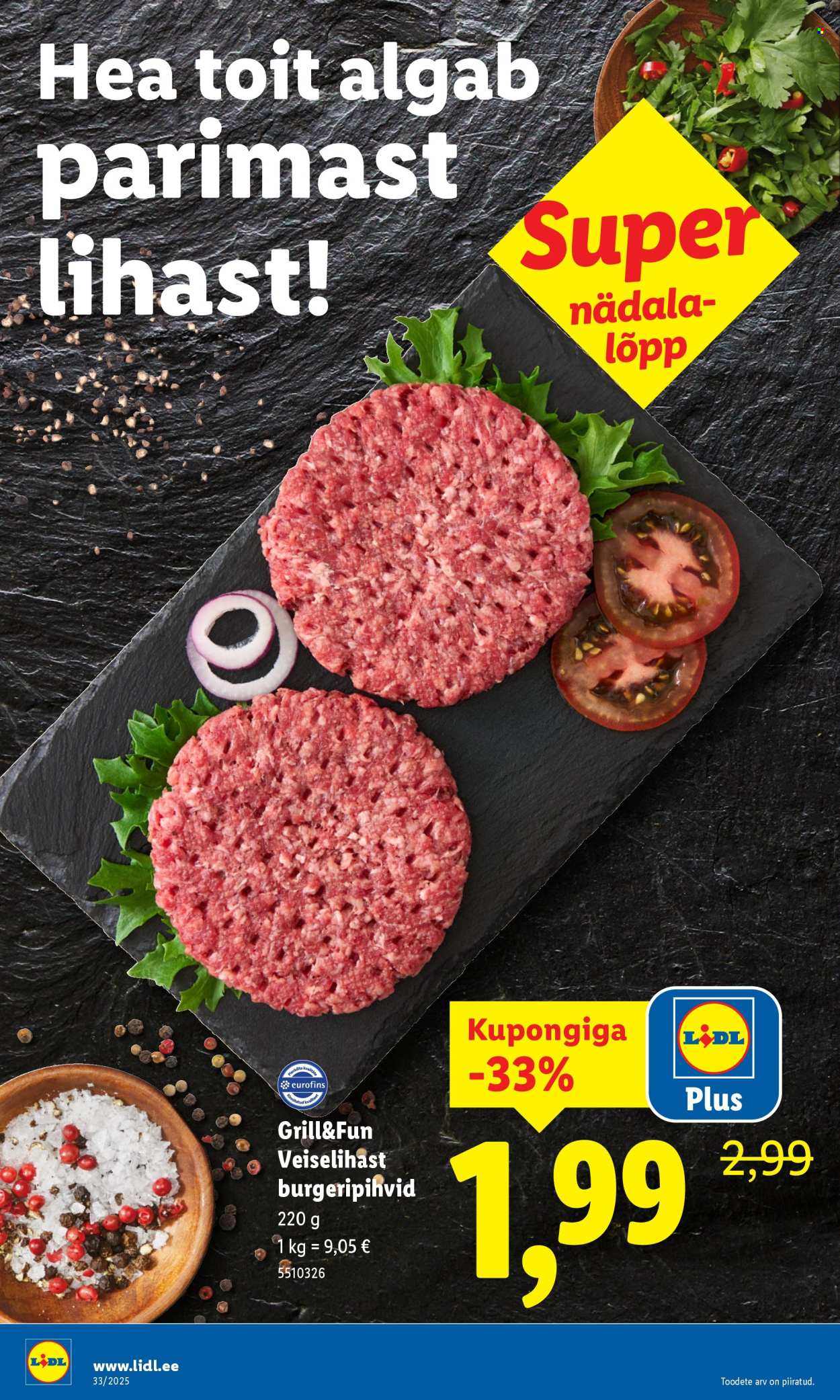 Lidl kliendileht - 11.08.2025 - 17.08.2025. Lehekülg 62