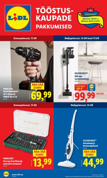 Kaupluse Lidl kliendileht - 11.08.2025 - 17.08.2025.