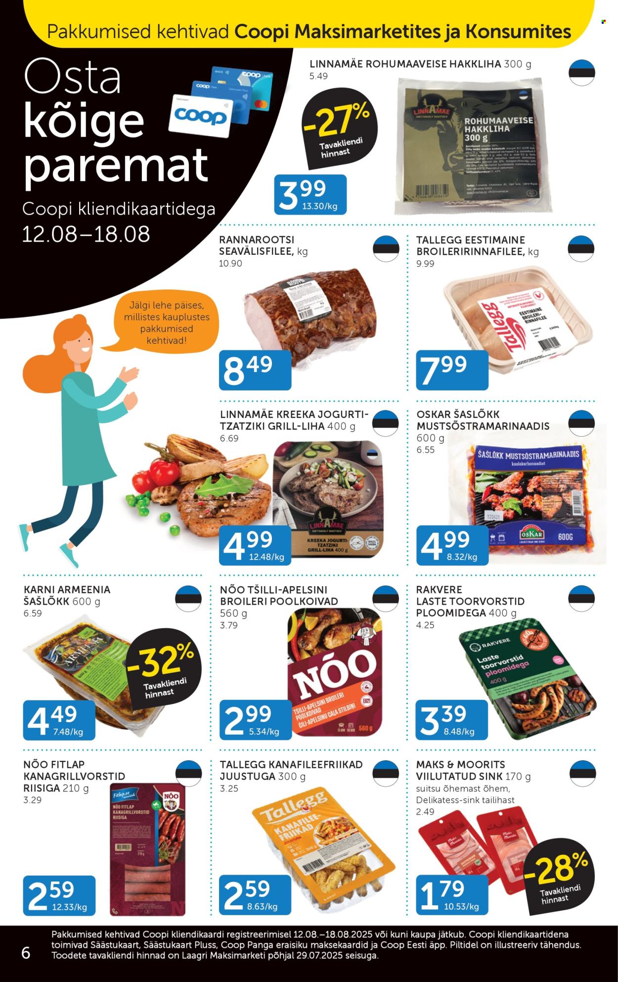 Coop kliendileht - 12.08.2025 - 18.08.2025. Lehekülg 6