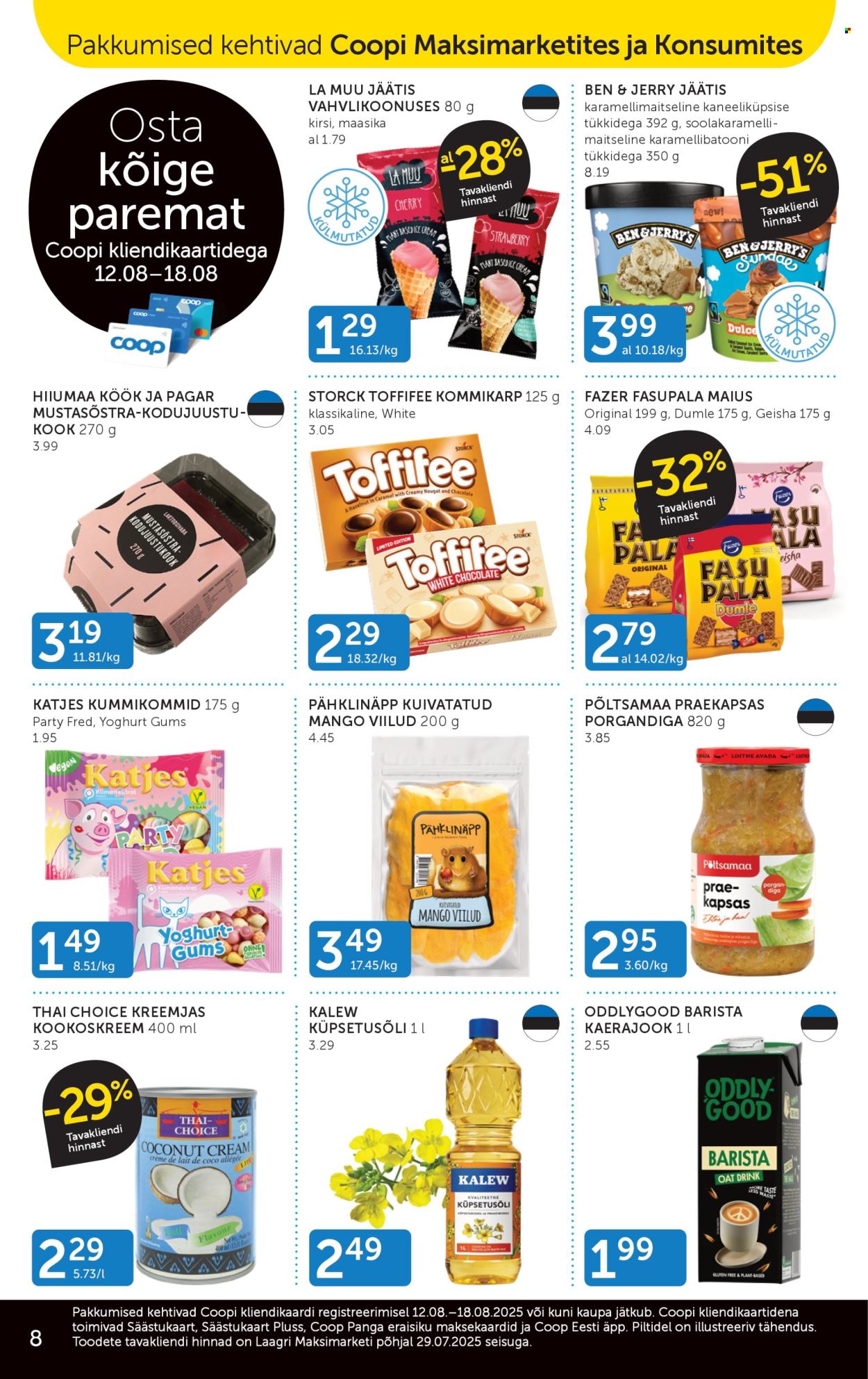 Coop kliendileht - 12.08.2025 - 18.08.2025. Lehekülg 8