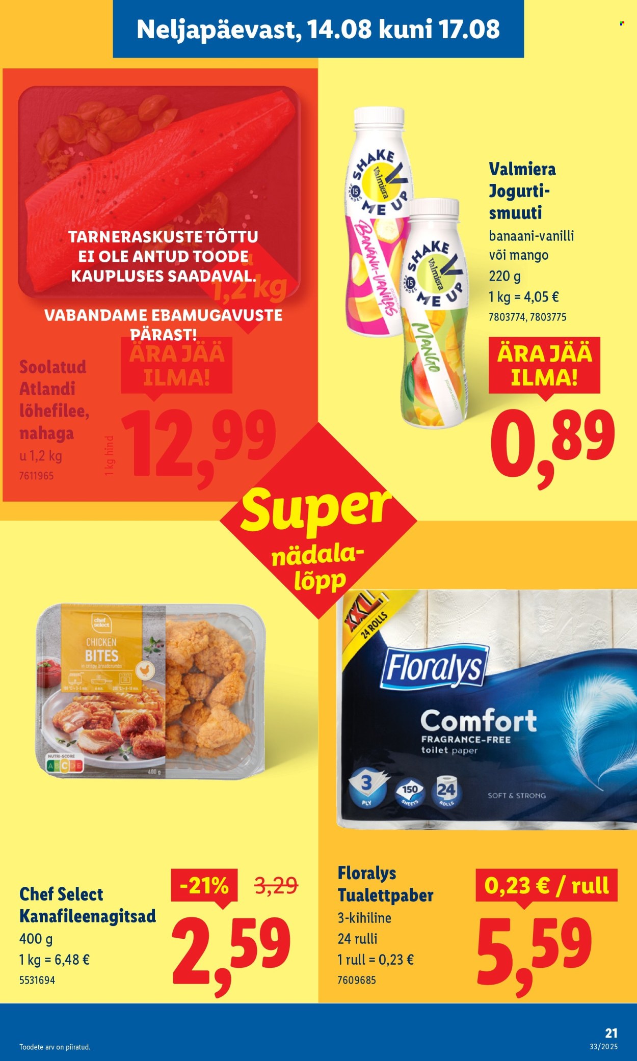 Lidl kliendileht - 14.08.2025 - 17.08.2025. Lehekülg 21