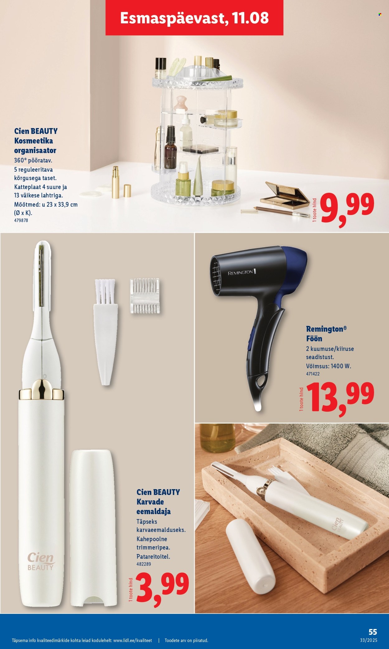 Lidl kliendileht - 14.08.2025 - 17.08.2025. Lehekülg 55