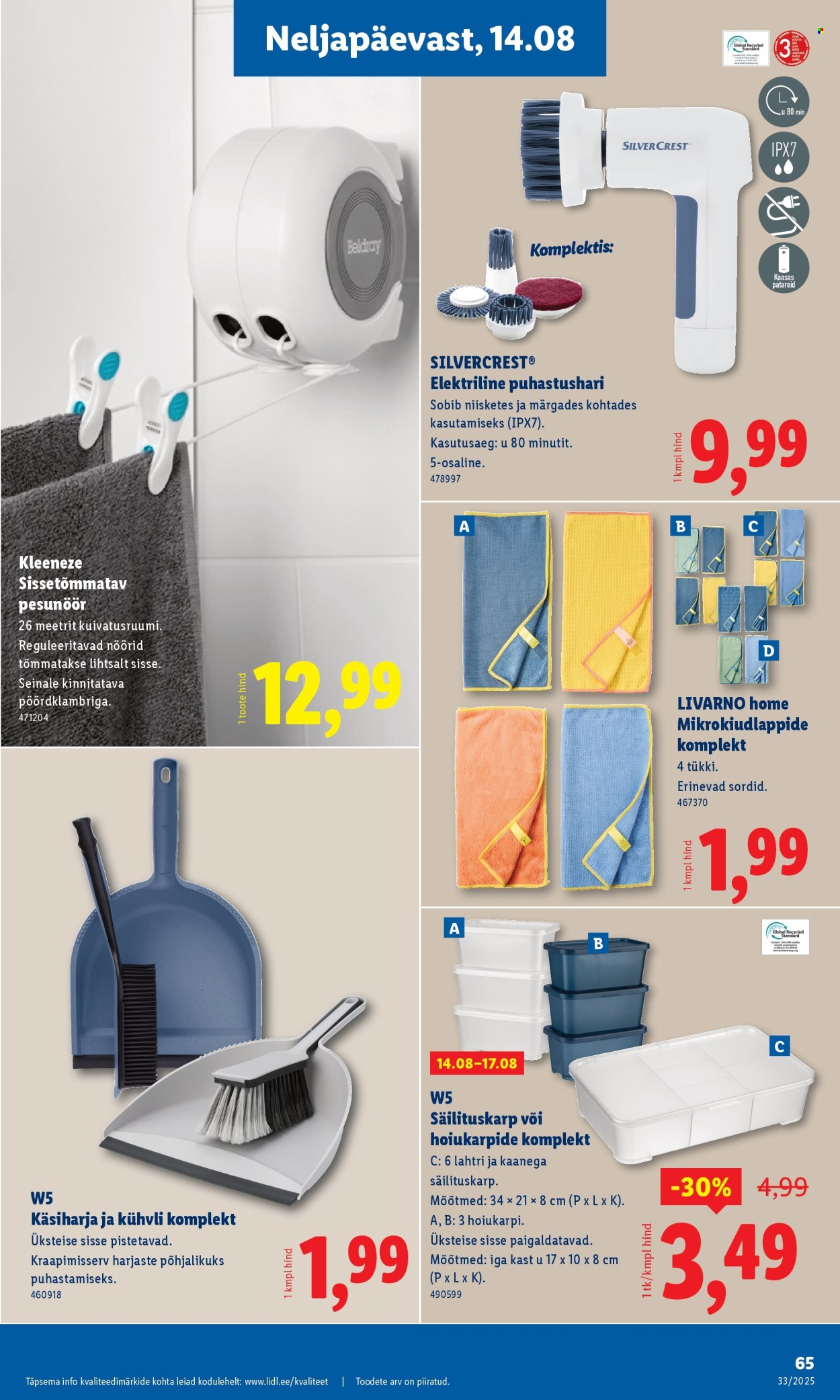 Lidl kliendileht - 14.08.2025 - 17.08.2025. Lehekülg 65
