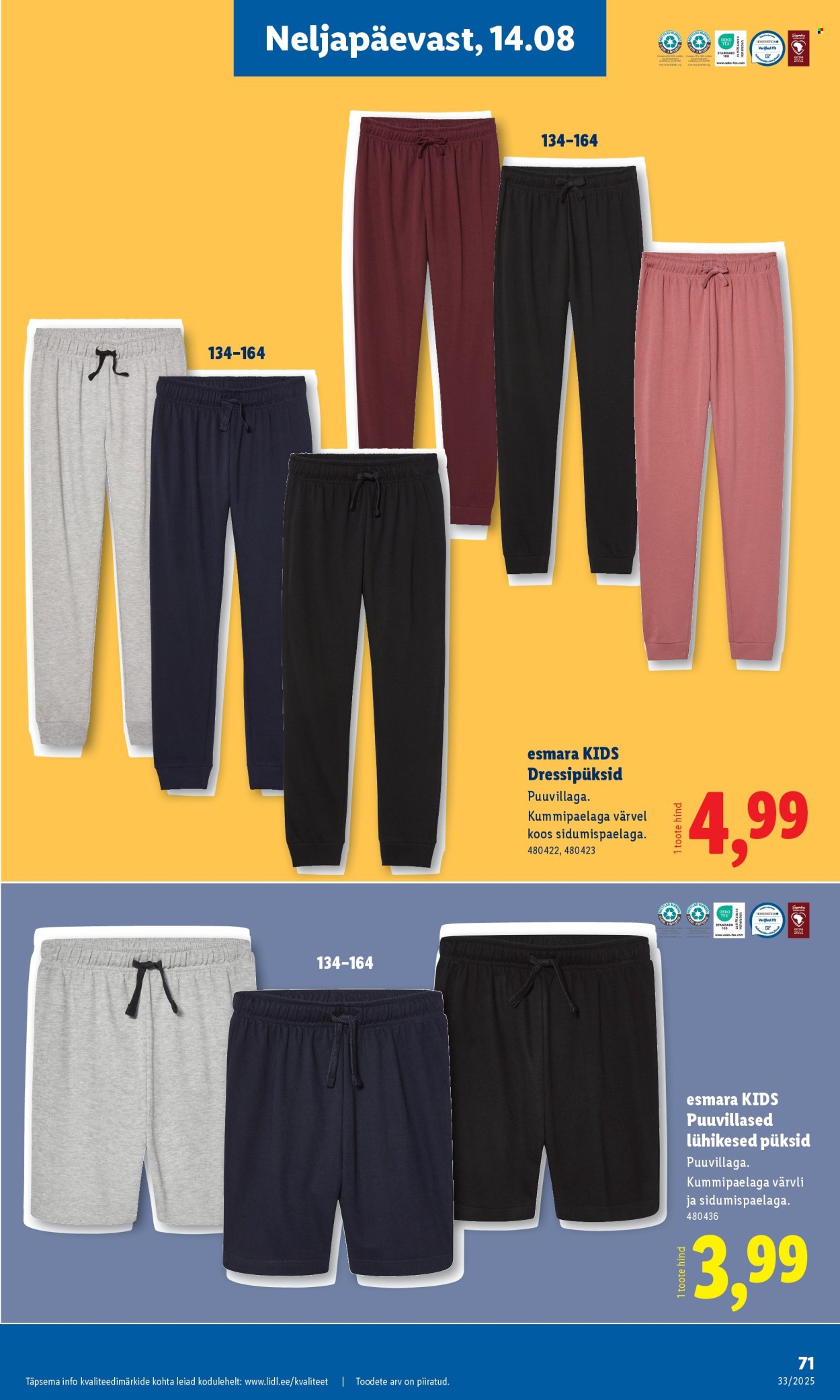 Lidl kliendileht - 14.08.2025 - 17.08.2025. Lehekülg 71
