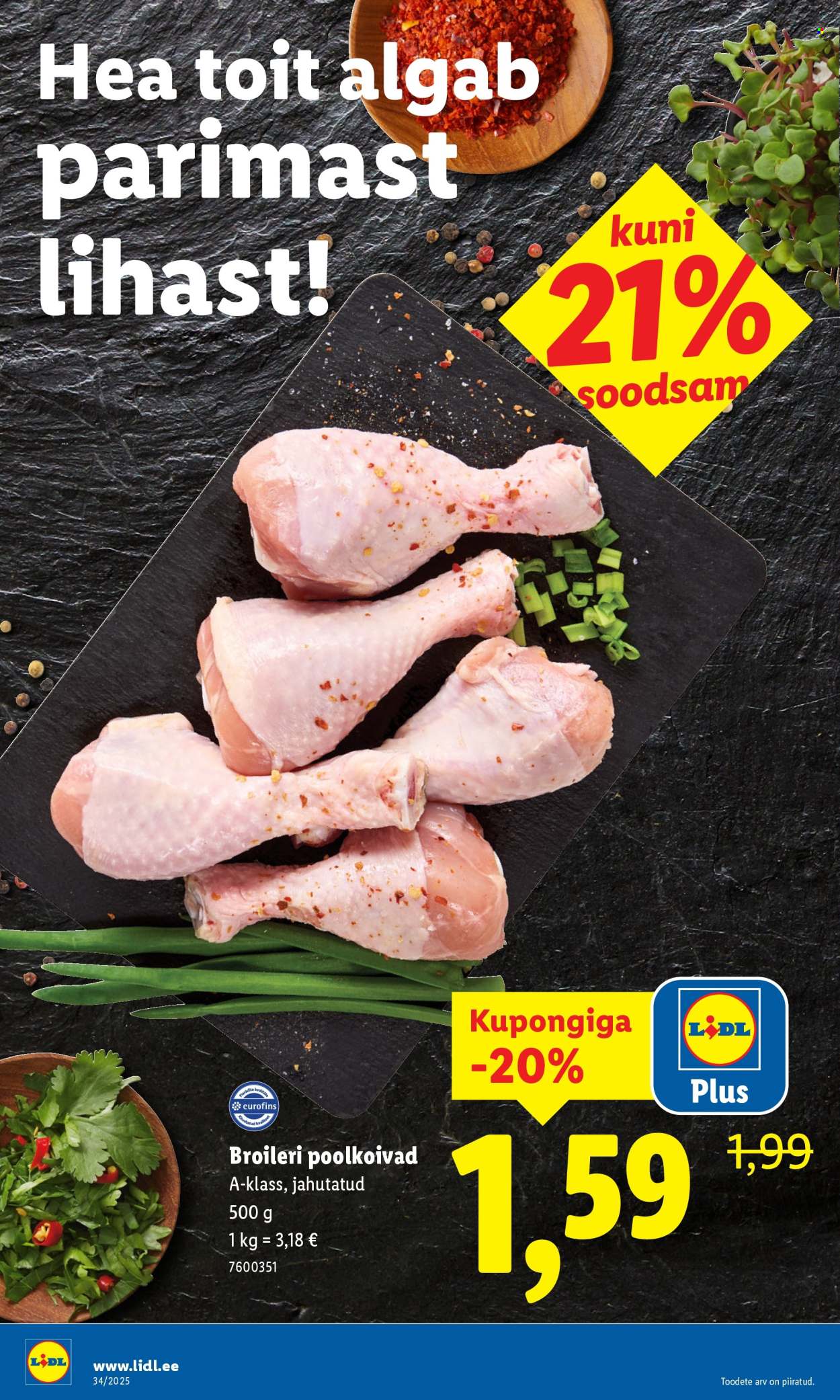 Lidl kliendileht - 18.08.2025 - 24.08.2025. Lehekülg 8