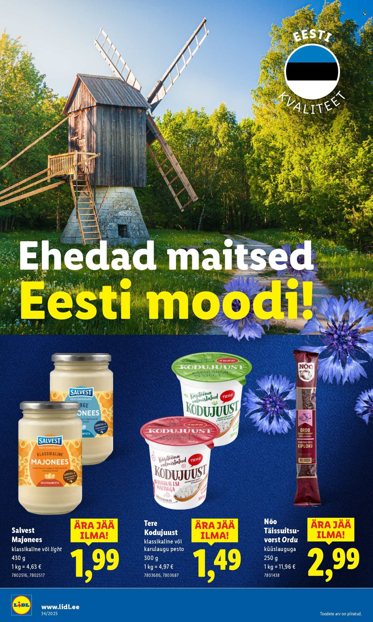 Lidl kliendileht - 18.08.2025 - 24.08.2025. Lehekülg 22