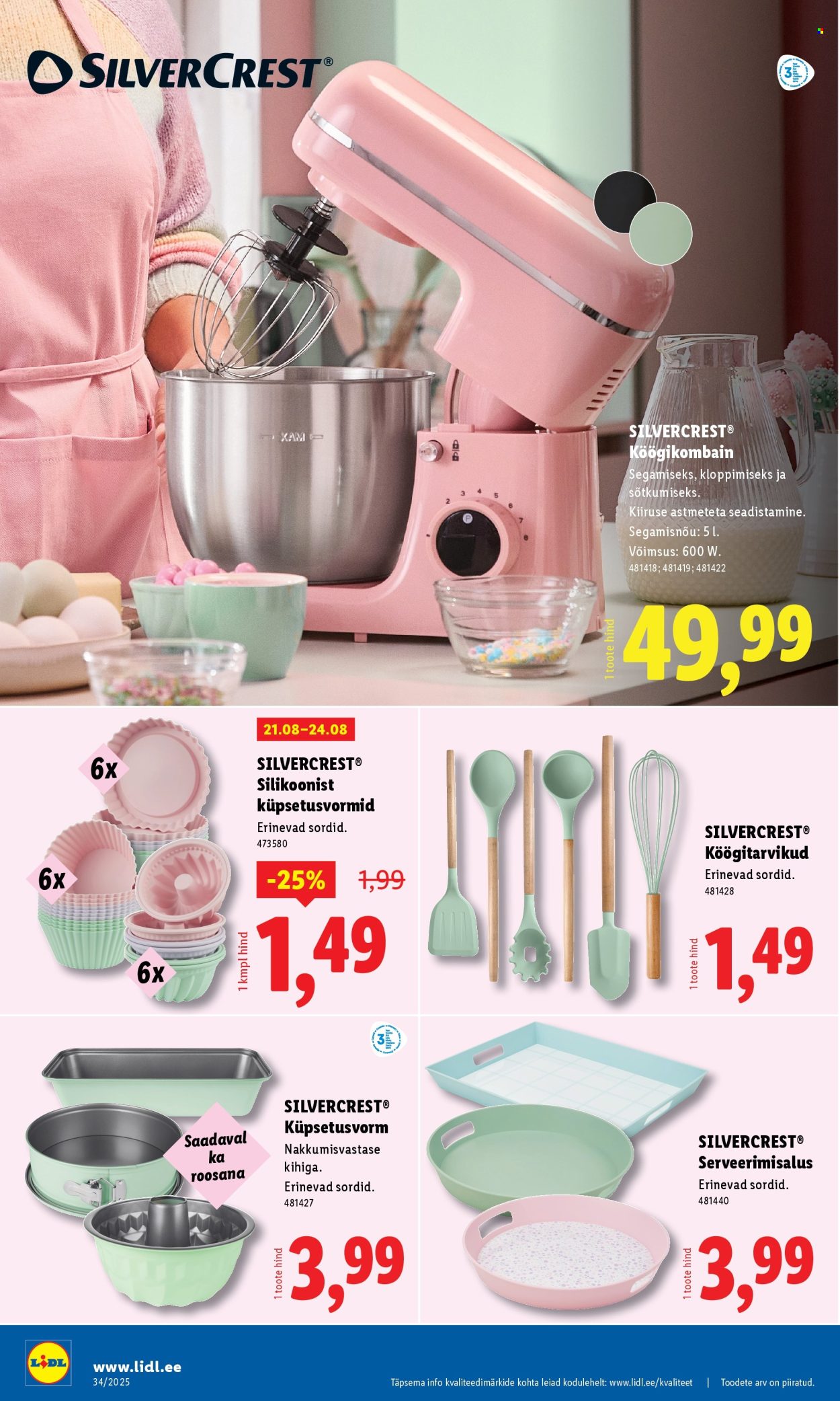 Lidl kliendileht - 18.08.2025 - 24.08.2025. Lehekülg 26