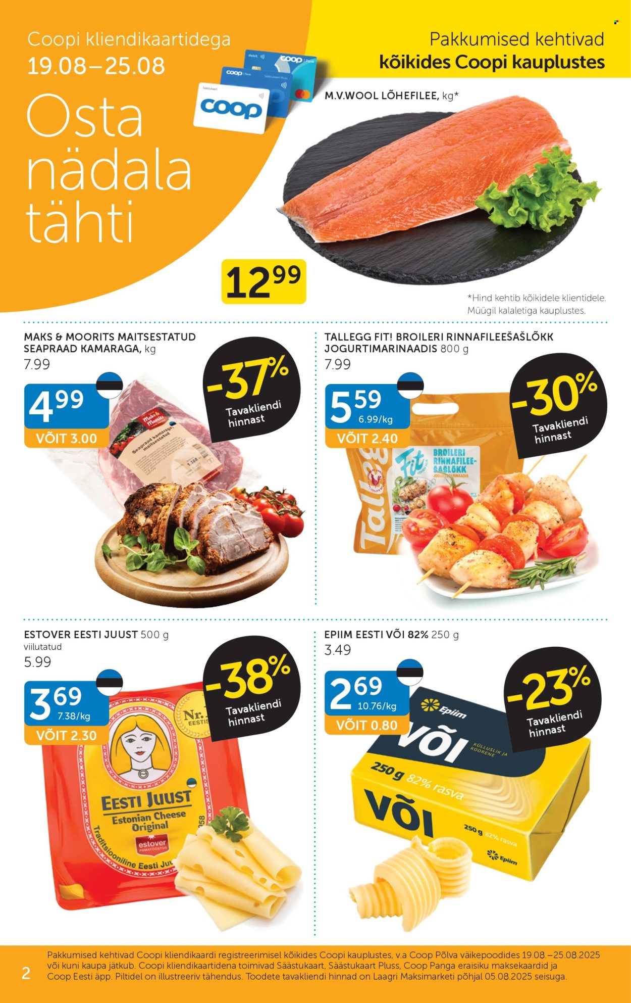 Coop kliendileht - 18.08.2025 - 25.08.2025. Lehekülg 2