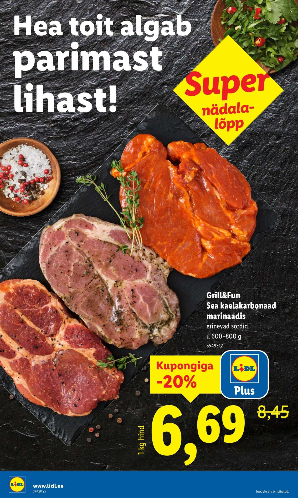 Lidl kliendileht - 21.08.2025 - 24.08.2025. Lehekülg 10