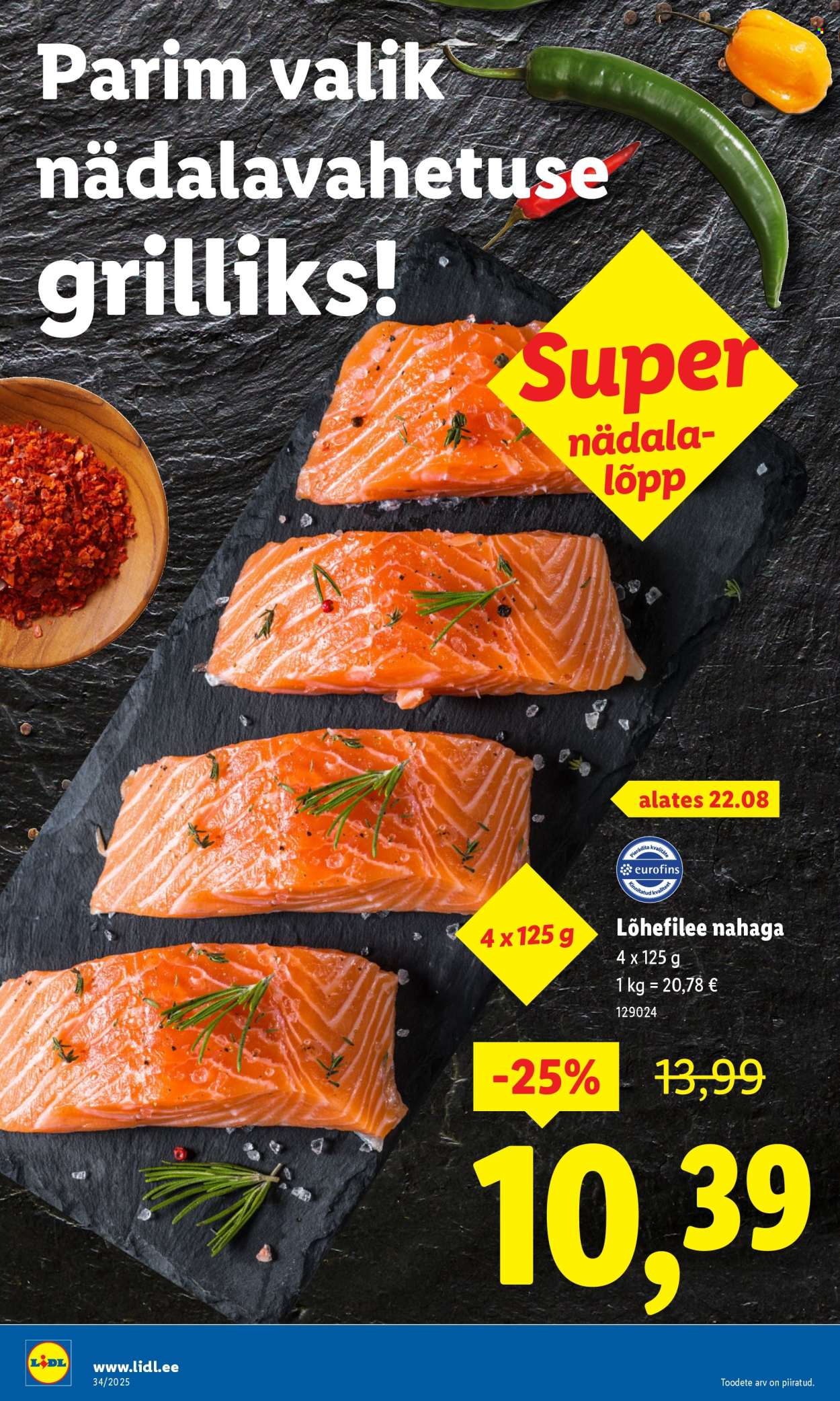 Lidl kliendileht - 21.08.2025 - 24.08.2025. Lehekülg 12