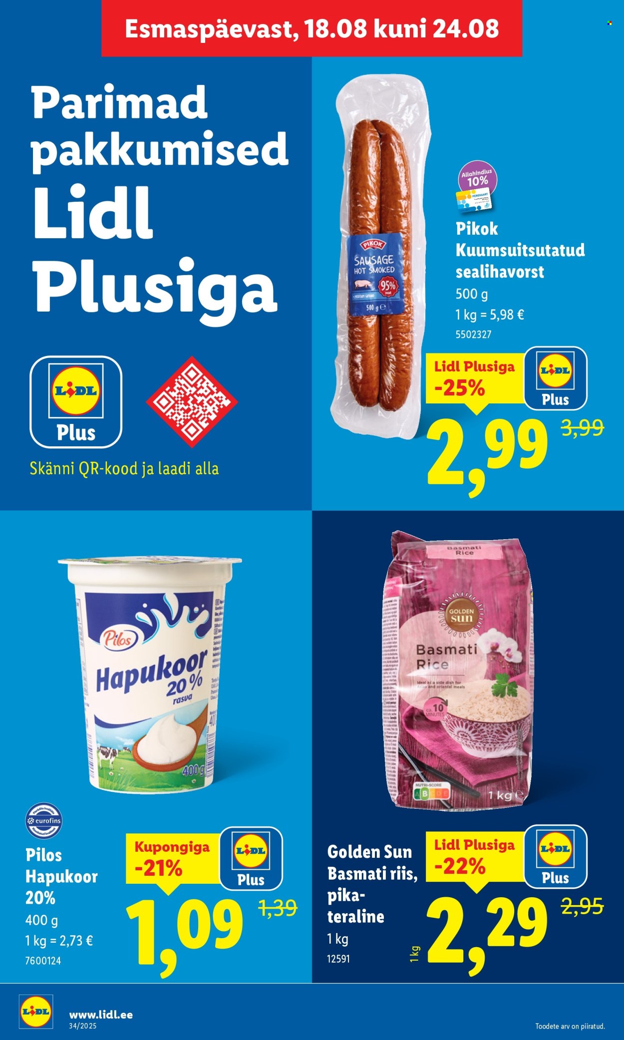 Lidl kliendileht - 21.08.2025 - 24.08.2025. Lehekülg 30