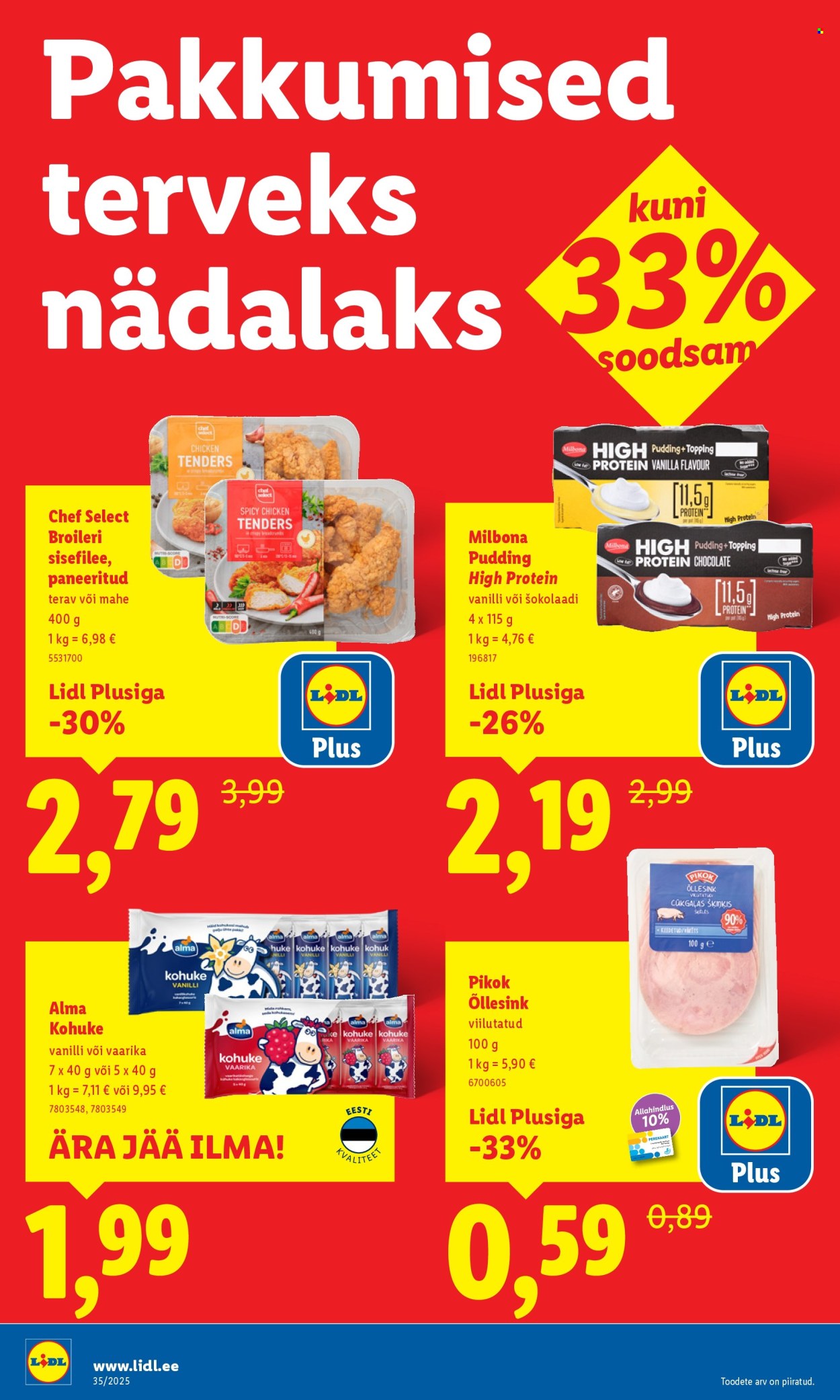 Lidl kliendileht - 25.08.2025 - 31.08.2025. Lehekülg 24
