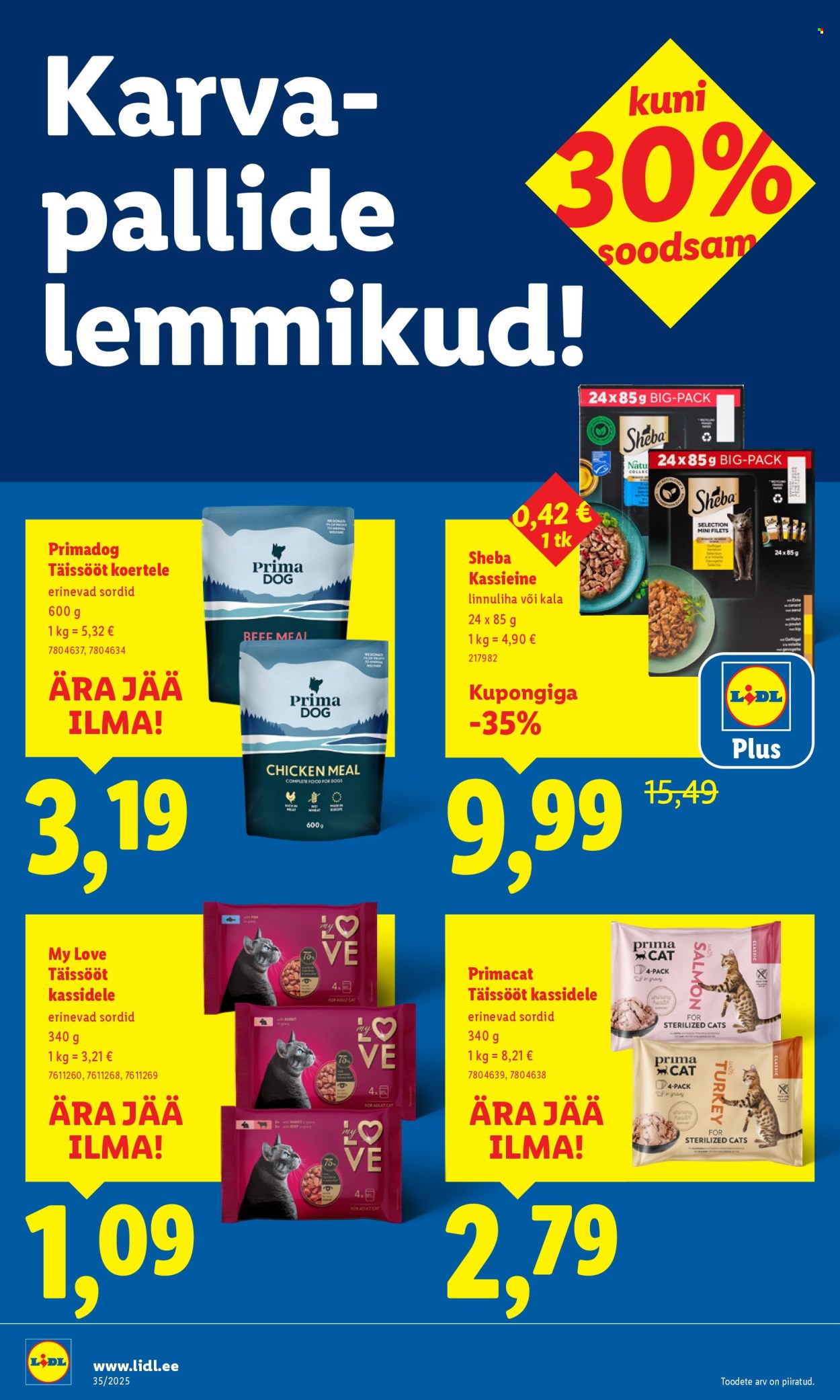 Lidl kliendileht - 25.08.2025 - 31.08.2025. Lehekülg 32