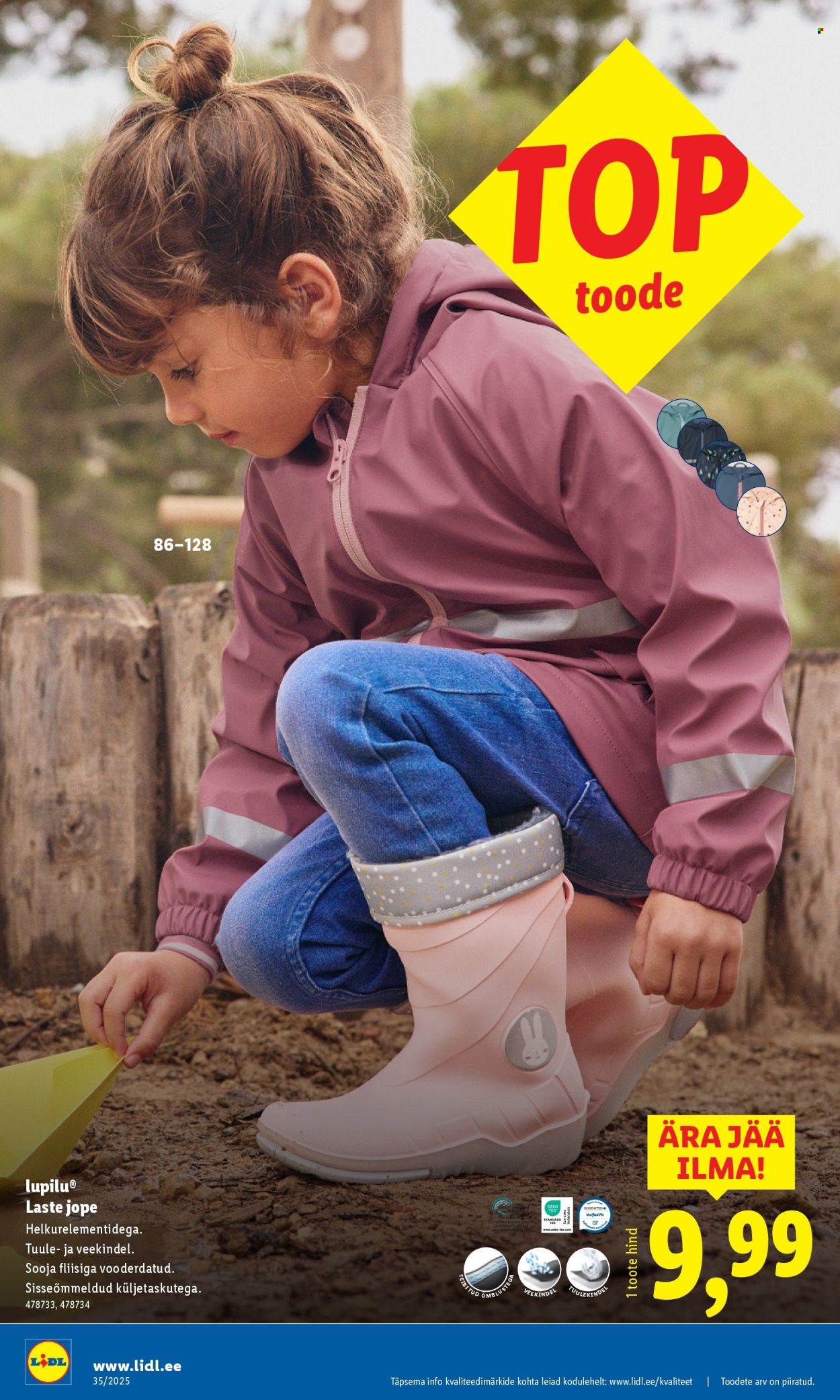 Lidl kliendileht - 25.08.2025 - 31.08.2025. Lehekülg 34