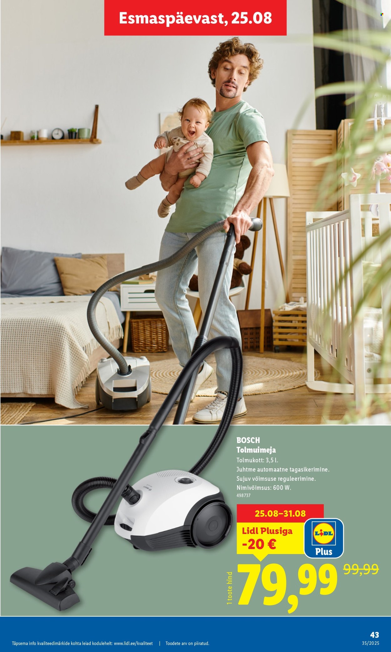 Lidl kliendileht - 25.08.2025 - 31.08.2025. Lehekülg 43