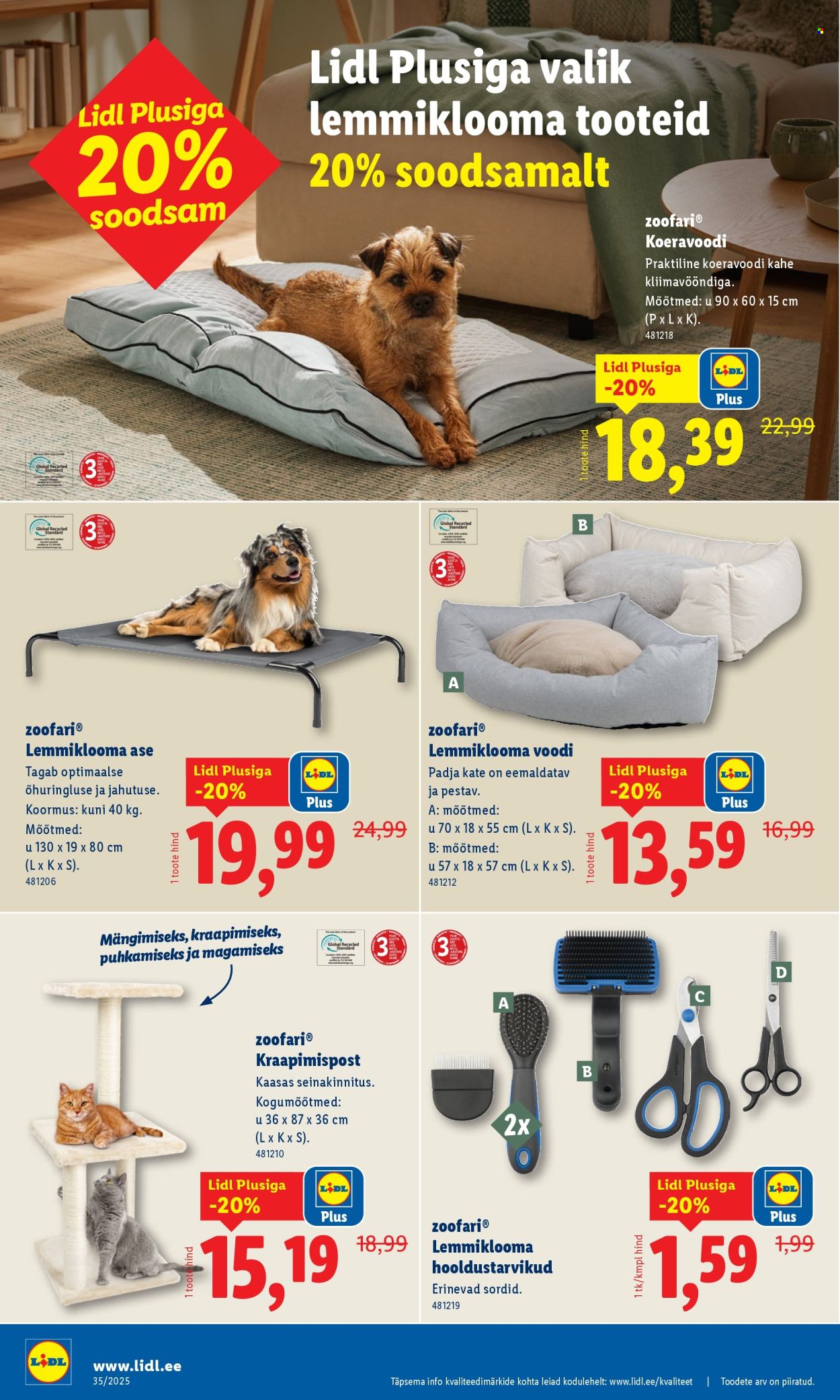 Lidl kliendileht - 25.08.2025 - 31.08.2025. Lehekülg 44