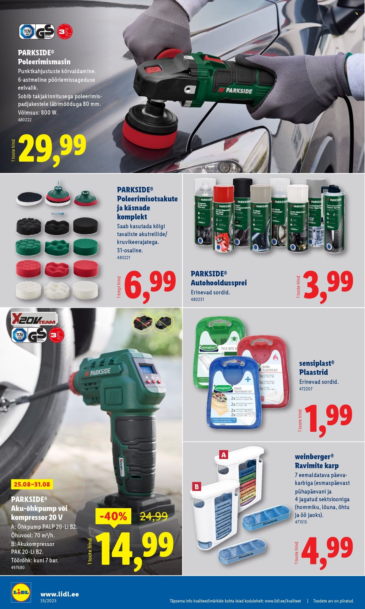 Lidl kliendileht - 25.08.2025 - 31.08.2025. Lehekülg 46
