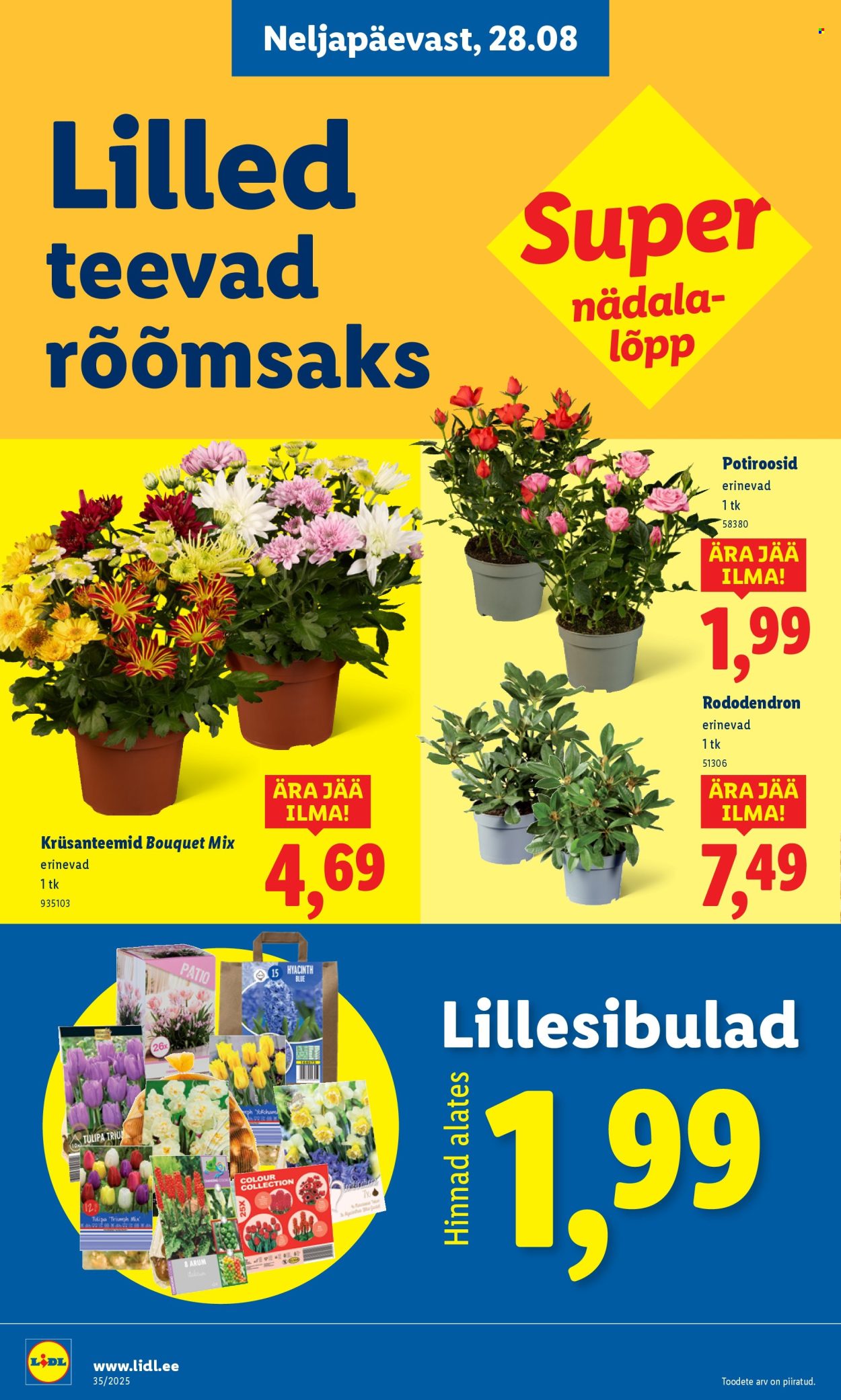 Lidl kliendileht - 25.08.2025 - 31.08.2025. Lehekülg 64