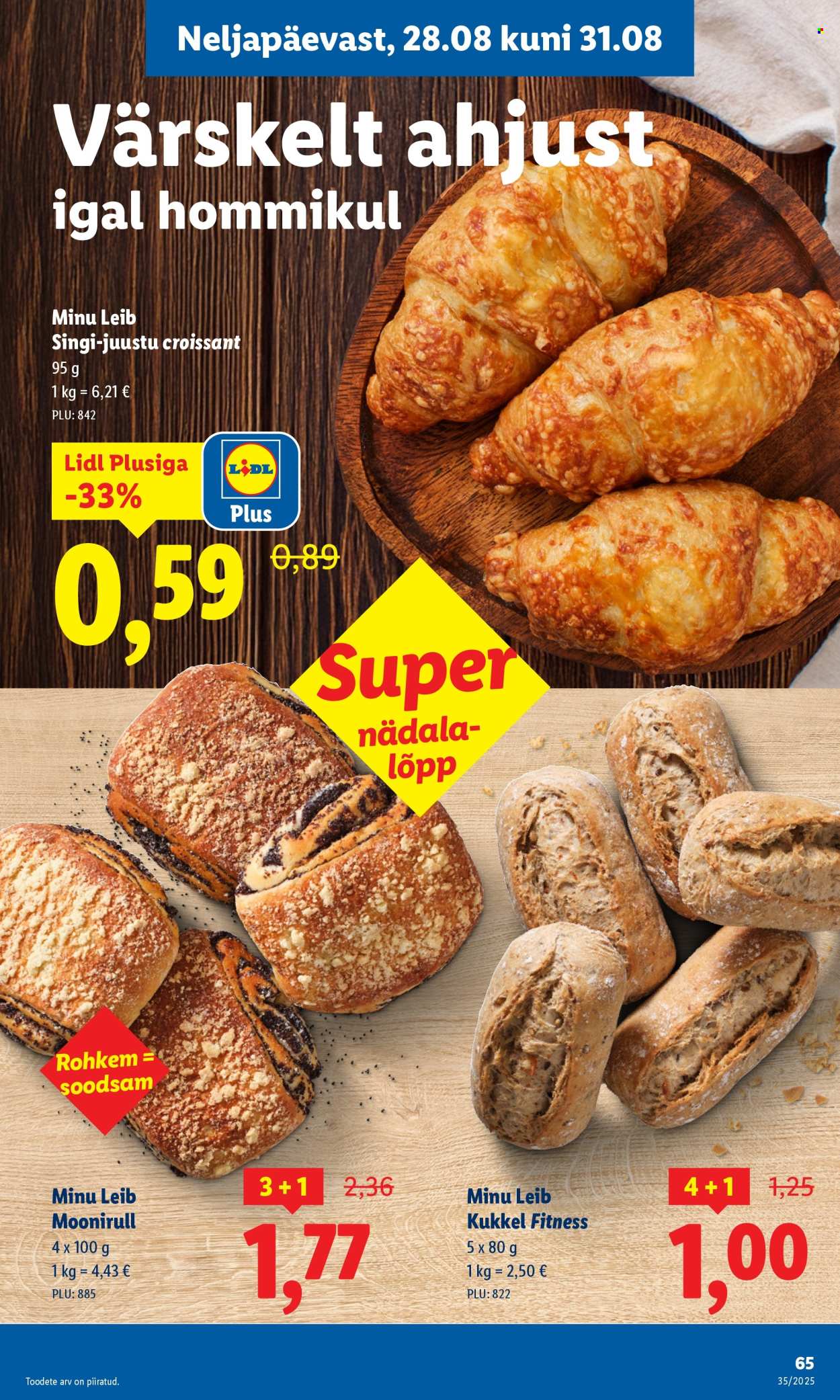 Lidl kliendileht - 25.08.2025 - 31.08.2025. Lehekülg 65