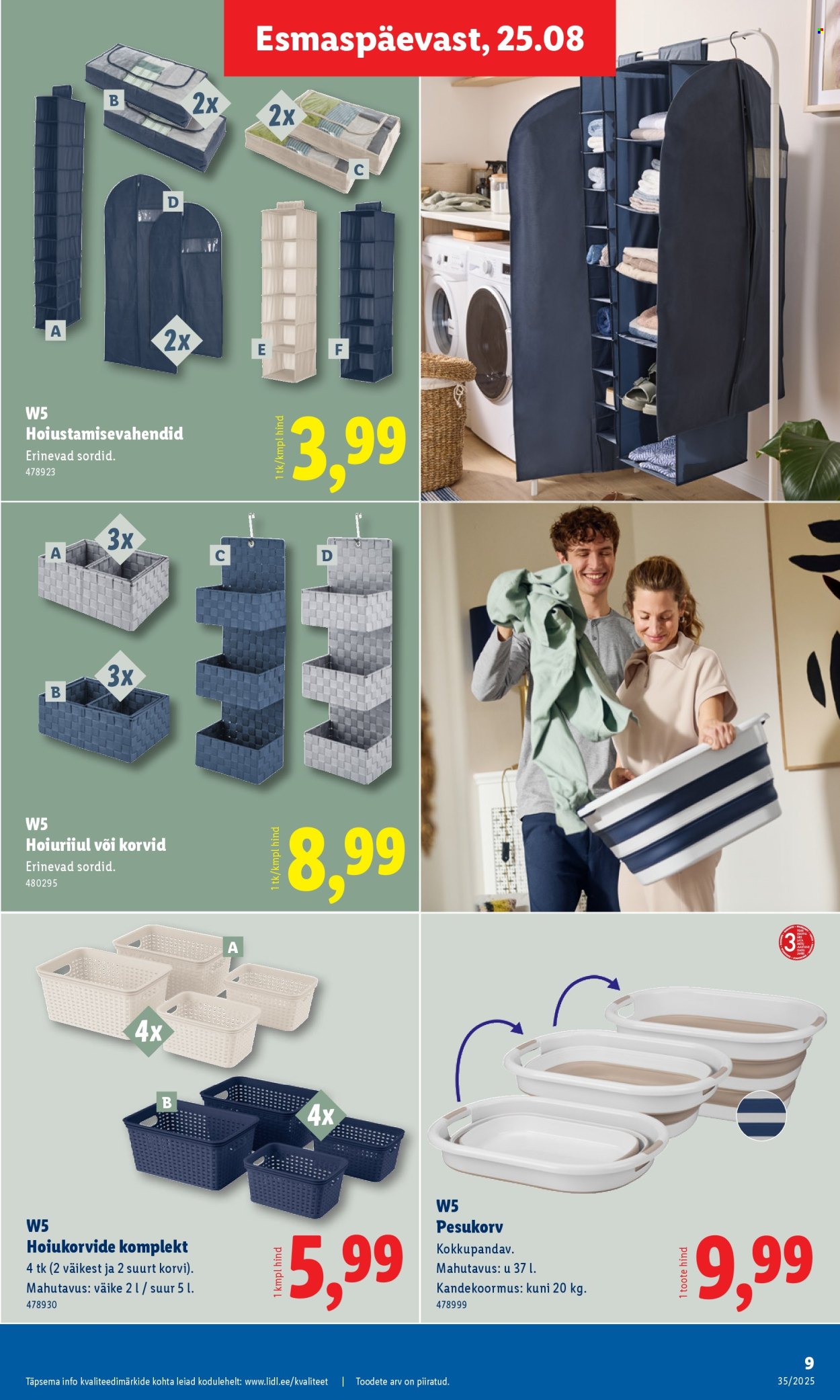 Lidl kliendileht - 25.08.2025 - 31.08.2025. Lehekülg 9