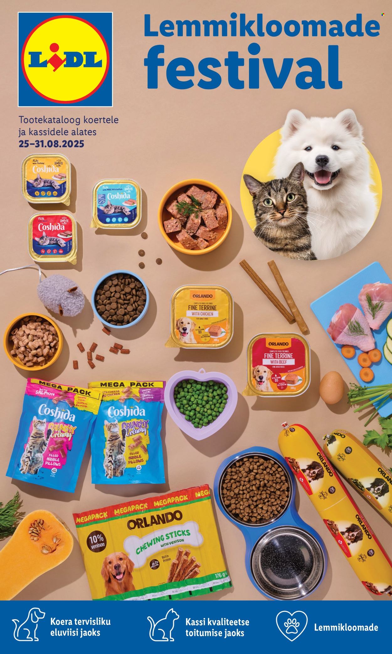Lidl kliendileht - 25.08.2025 - 31.08.2025. Lehekülg 1