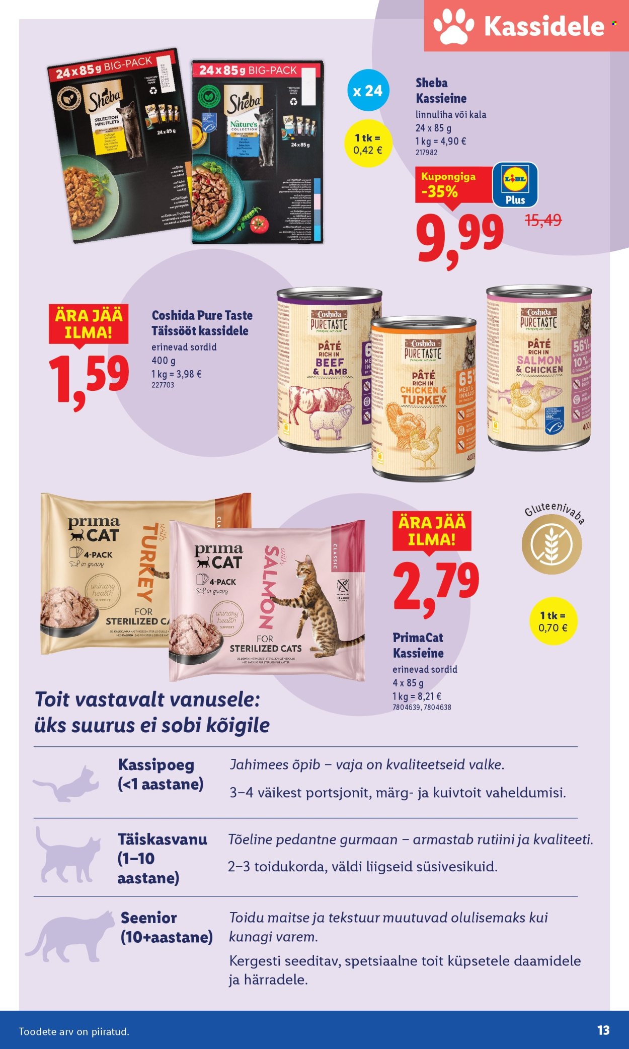Lidl kliendileht - 25.08.2025 - 31.08.2025. Lehekülg 13