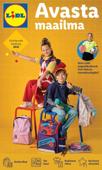 Kaupluse Lidl kliendileht.