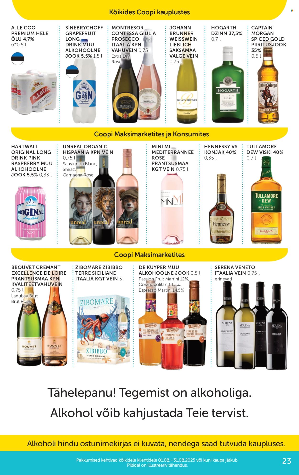Coop kliendileht - 26.08.2025 - 01.09.2025. Lehekülg 23