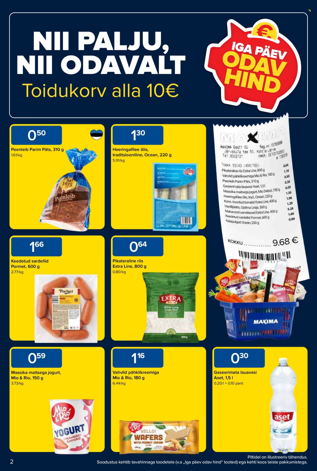 Maxima kliendileht - 26.08.2025 - 01.09.2025. Lehekülg 2