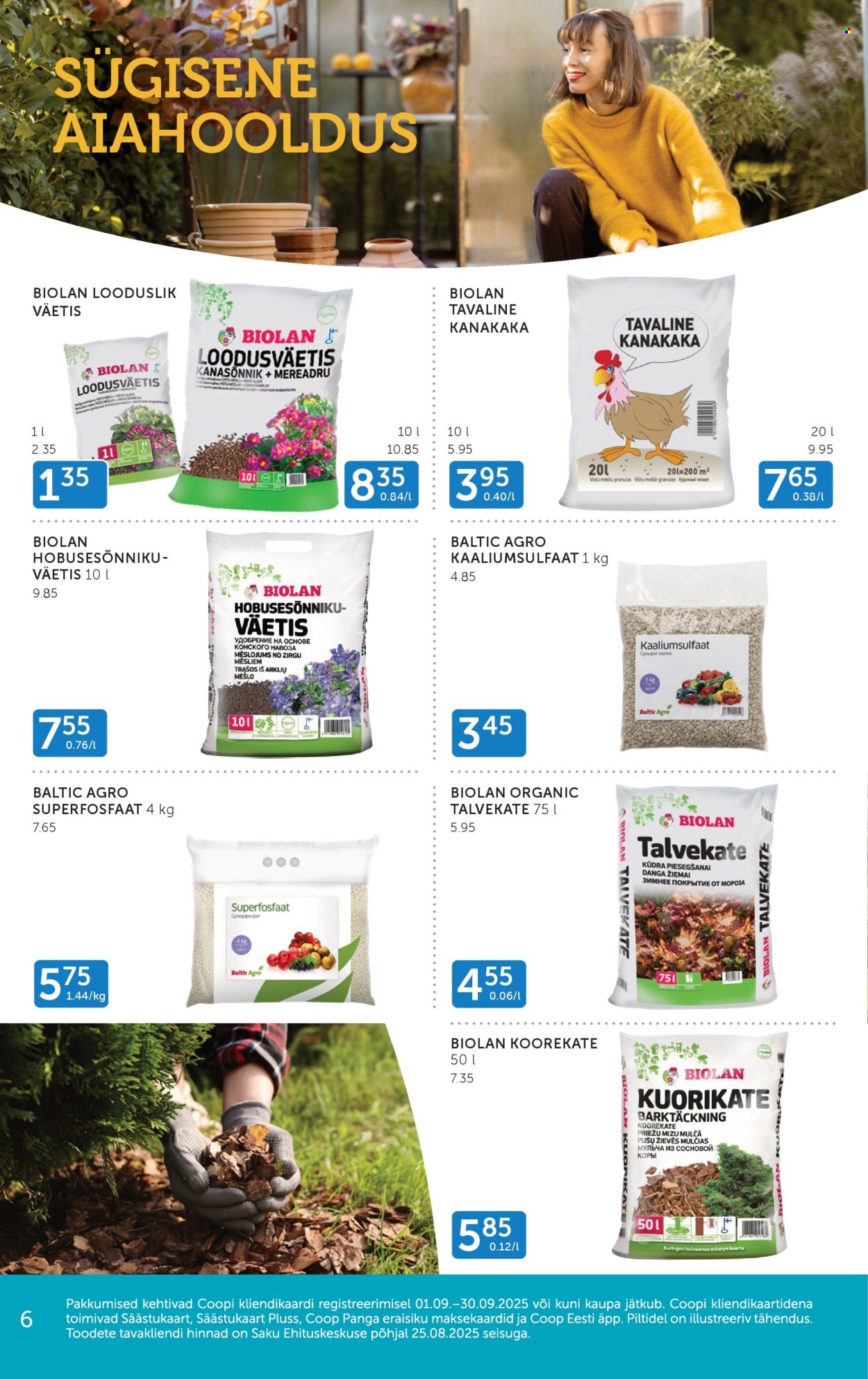 Coop kliendileht - 01.09.2025 - 30.09.2025. Lehekülg 6
