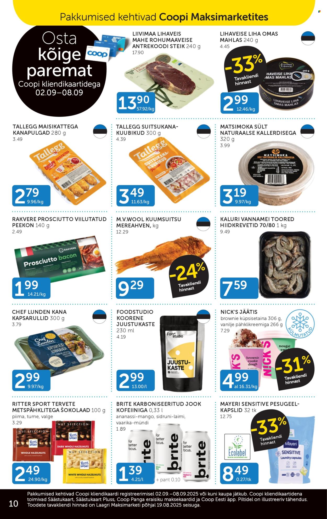 Coop kliendileht - 02.09.2025 - 08.09.2025. Lehekülg 10