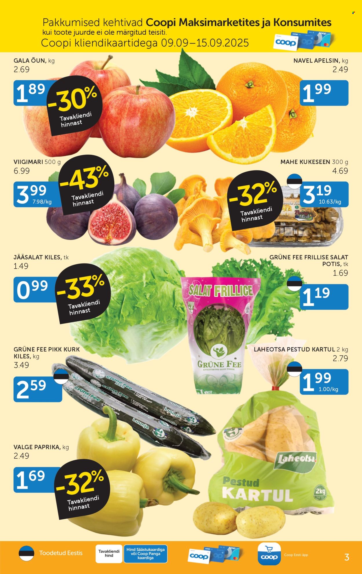 Coop kliendileht - 09.09.2025 - 15.09.2025. Lehekülg 3