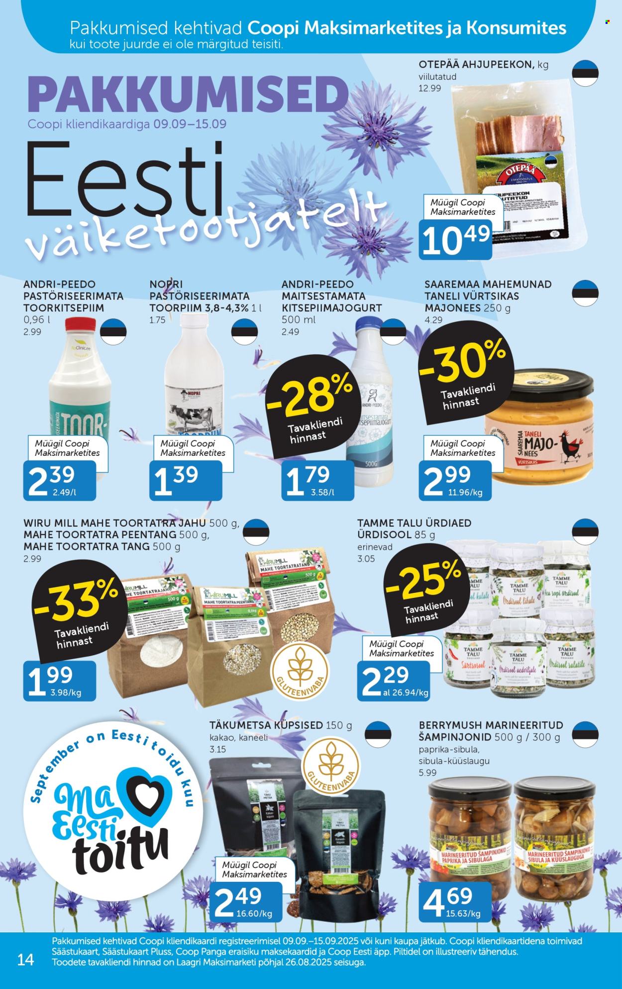 Coop kliendileht - 09.09.2025 - 15.09.2025. Lehekülg 14