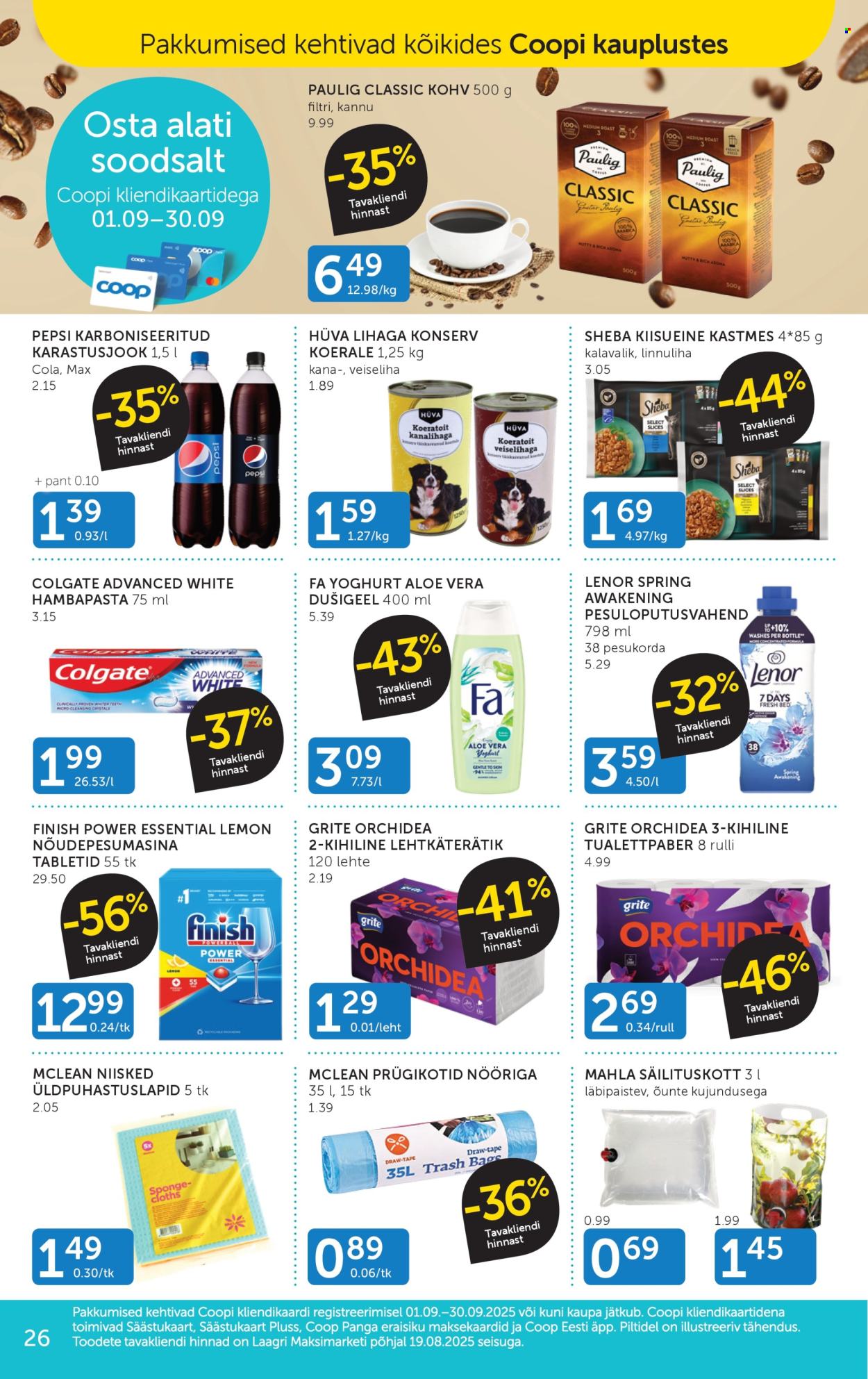 Coop kliendileht - 09.09.2025 - 15.09.2025. Lehekülg 26