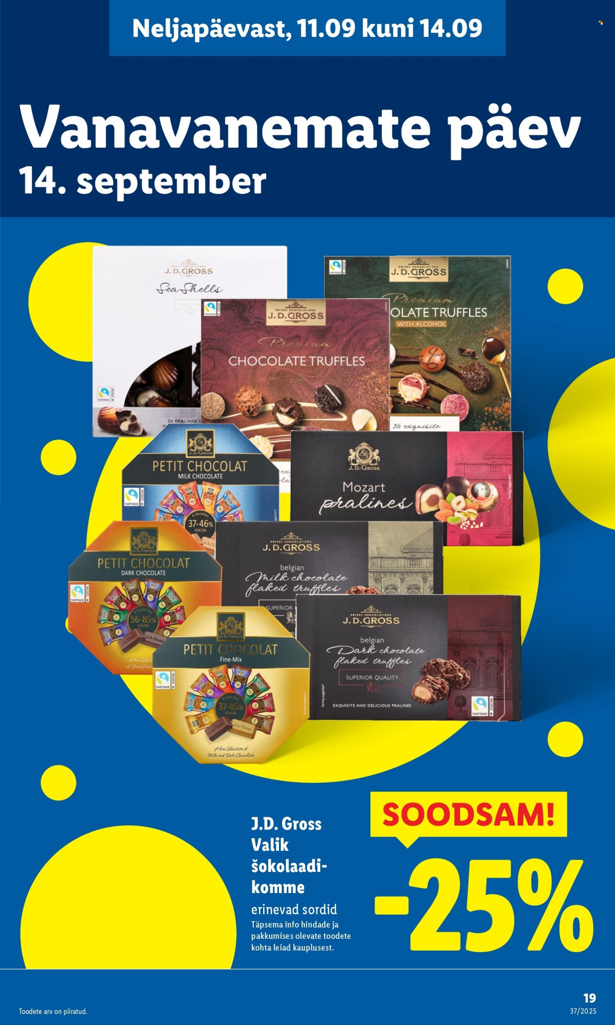Lidl kliendileht - 11.09.2025 - 14.09.2025. Lehekülg 19