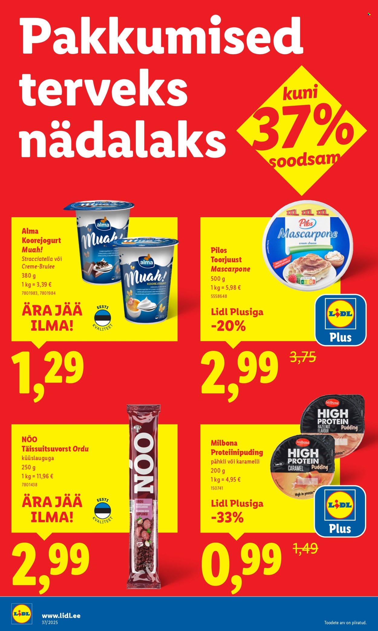 Lidl kliendileht - 11.09.2025 - 14.09.2025. Lehekülg 34