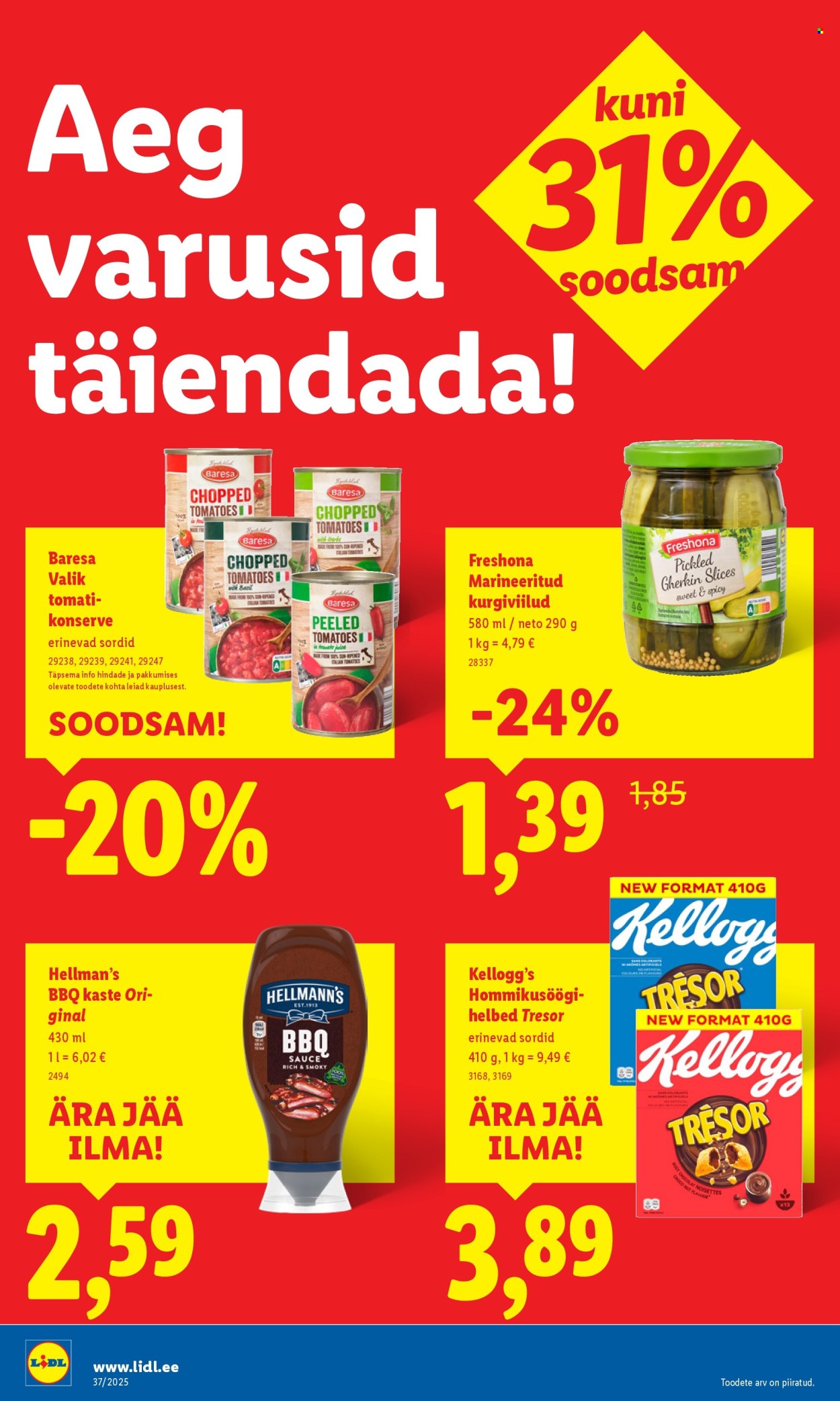 Lidl kliendileht - 11.09.2025 - 14.09.2025. Lehekülg 36