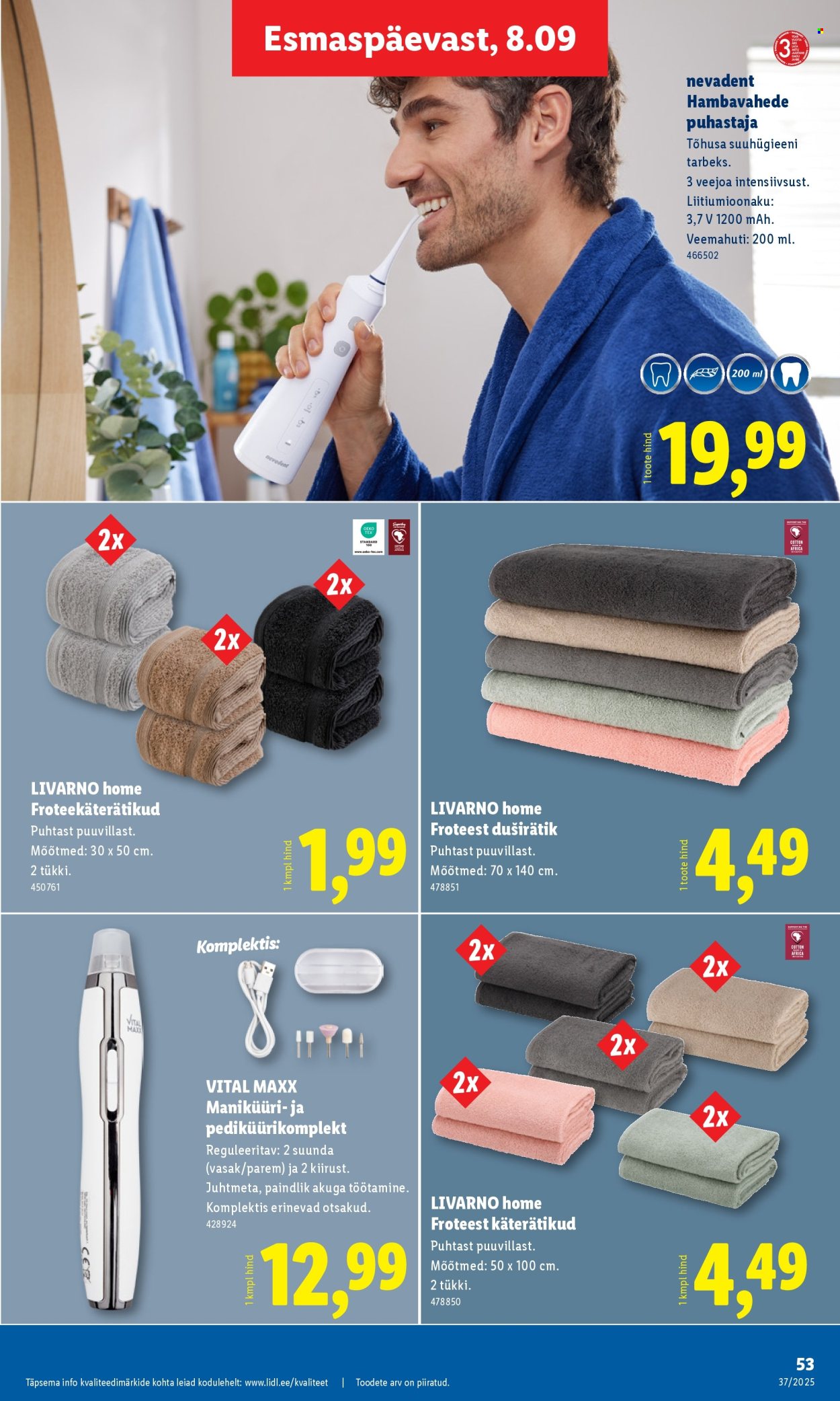 Lidl kliendileht - 11.09.2025 - 14.09.2025. Lehekülg 53