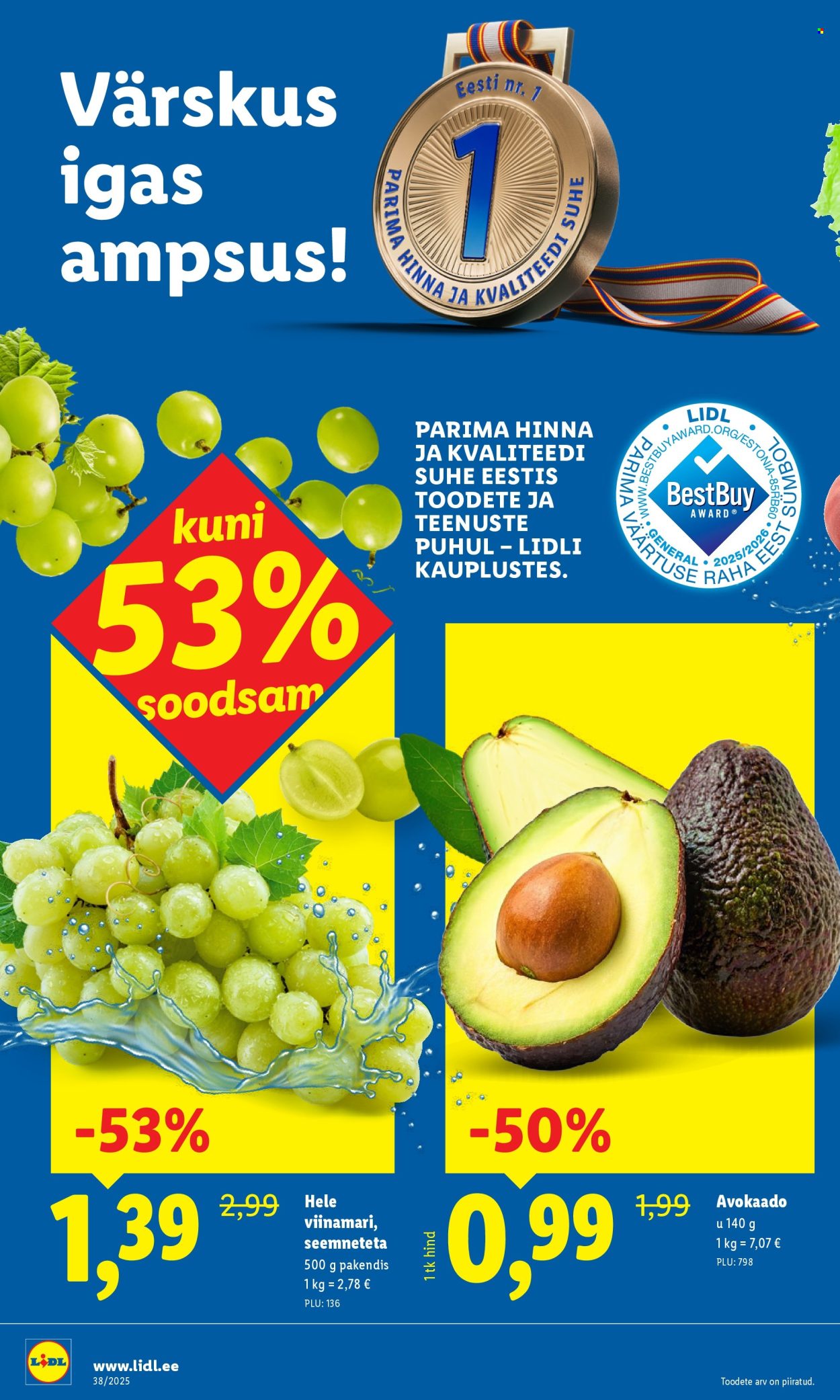 Lidl kliendileht - 15.09.2025 - 21.09.2025. Lehekülg 4