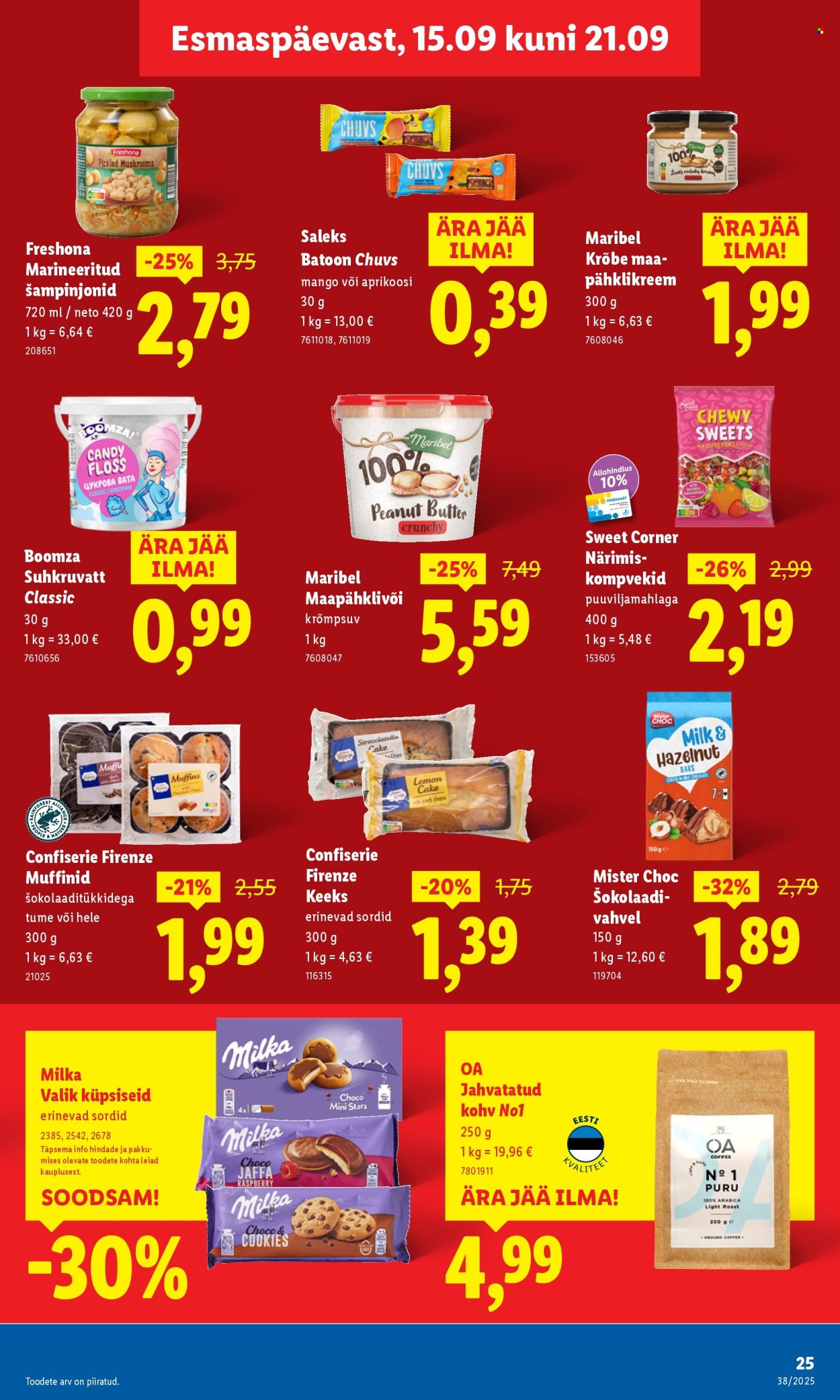 Lidl kliendileht - 15.09.2025 - 21.09.2025. Lehekülg 25