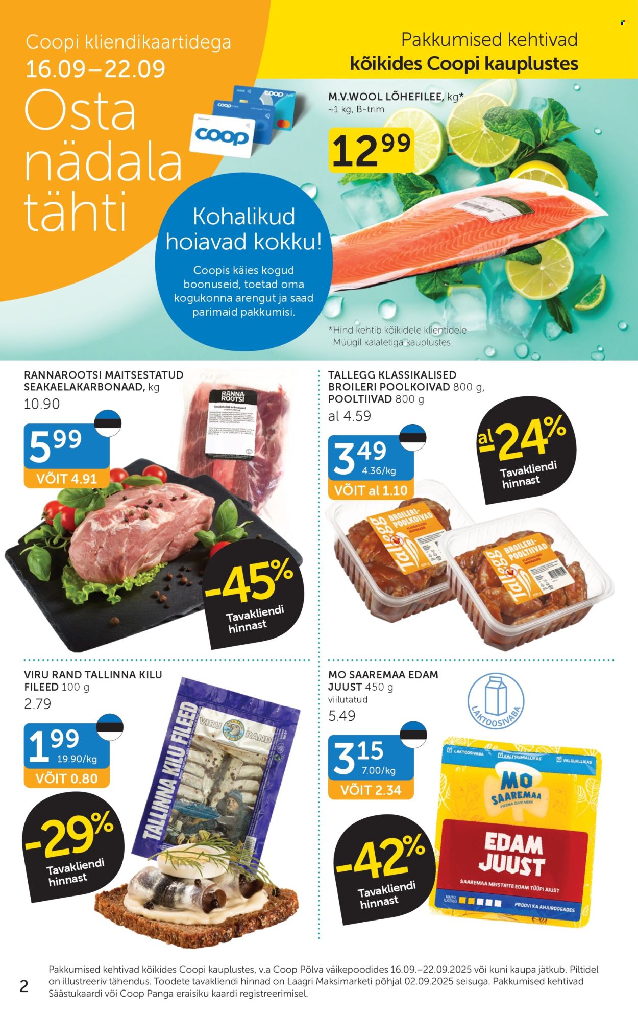 Coop kliendileht - 16.09.2025 - 22.09.2025. Lehekülg 2