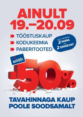 Kaupluse Maxima kliendileht - 19.09.2025 - 20.09.2025.