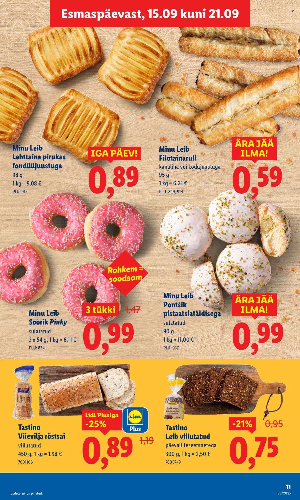 Lidl kliendileht - 18.09.2025 - 21.09.2025. Lehekülg 11