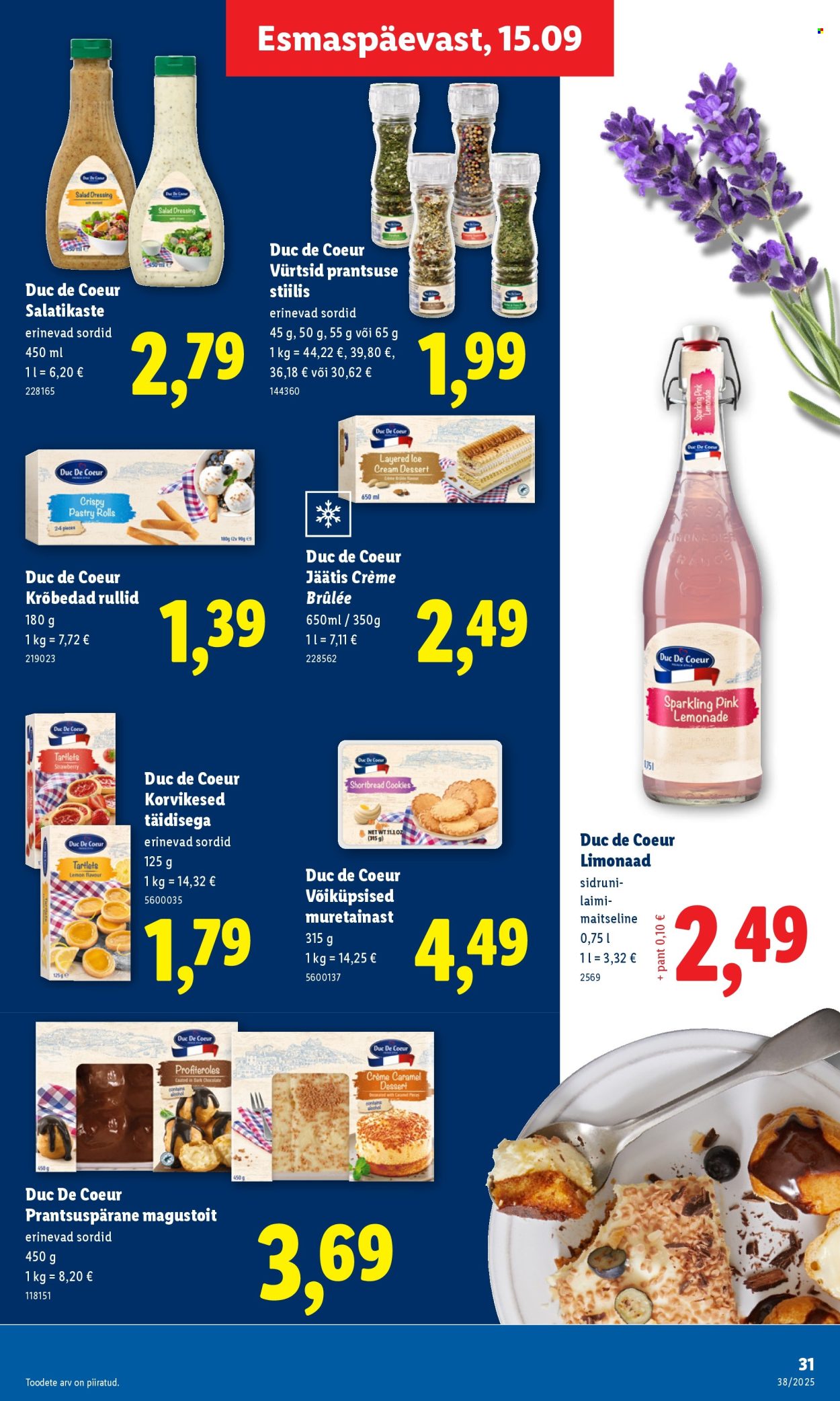 Lidl kliendileht - 18.09.2025 - 21.09.2025. Lehekülg 31