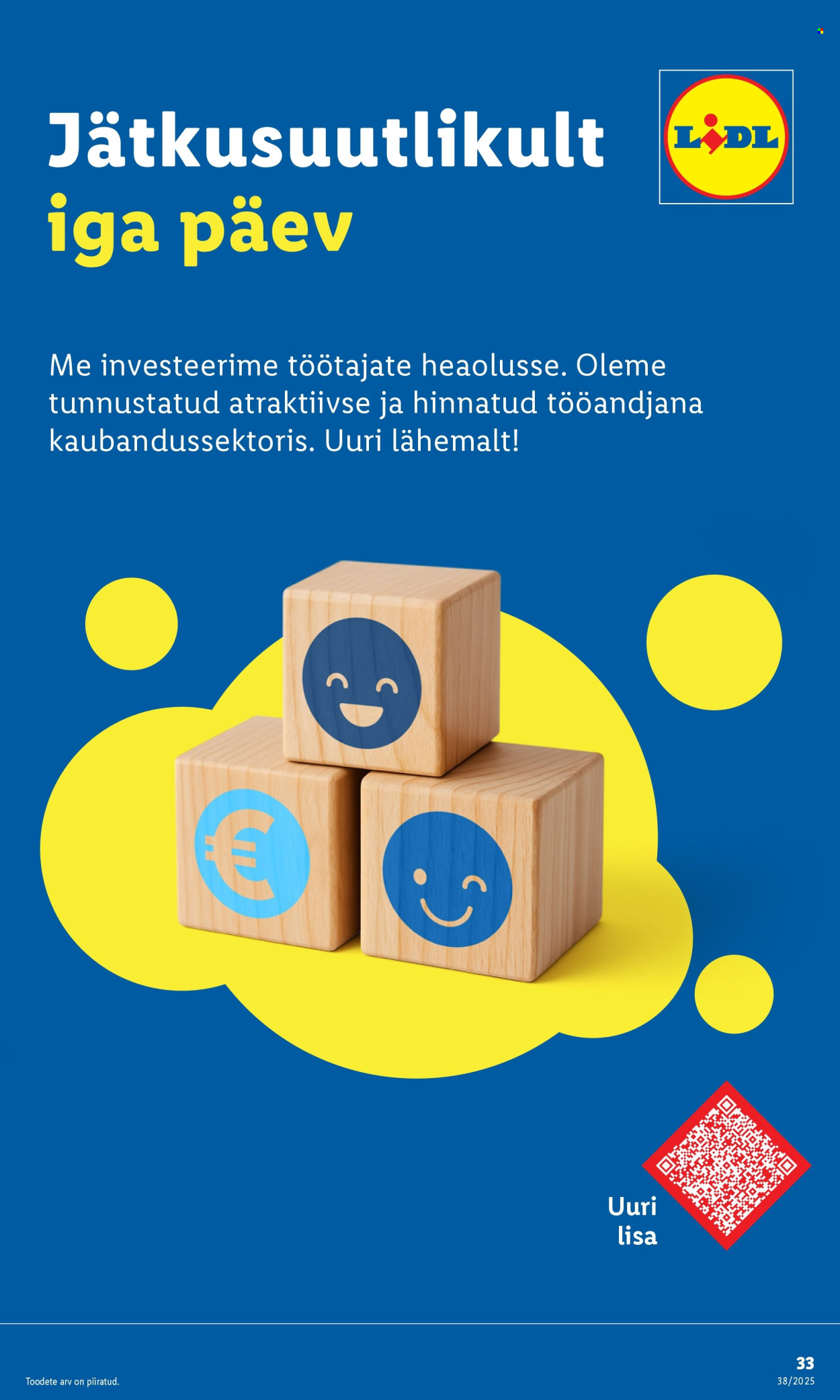 Lidl kliendileht - 18.09.2025 - 21.09.2025. Lehekülg 33