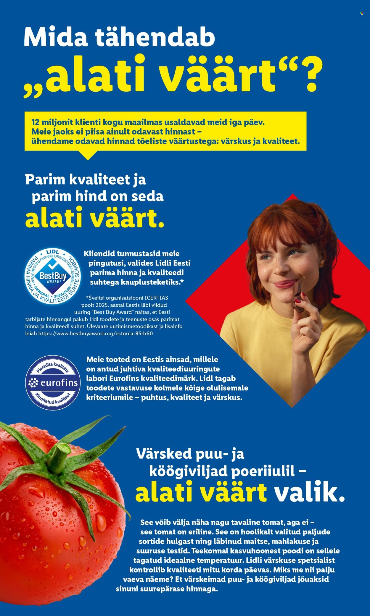 Lidl kliendileht - 22.09.2025 - 28.09.2025. Lehekülg 69